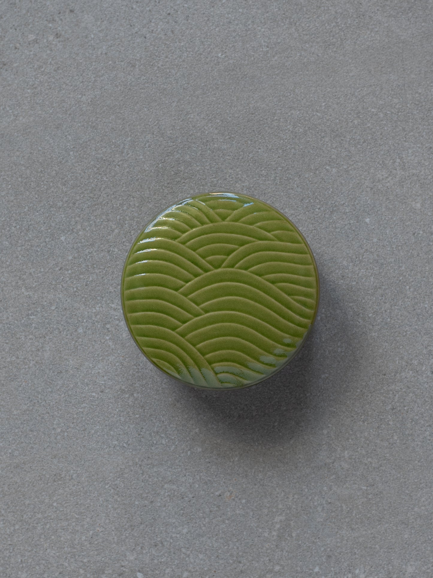 Moss Futamono Ceramic Container