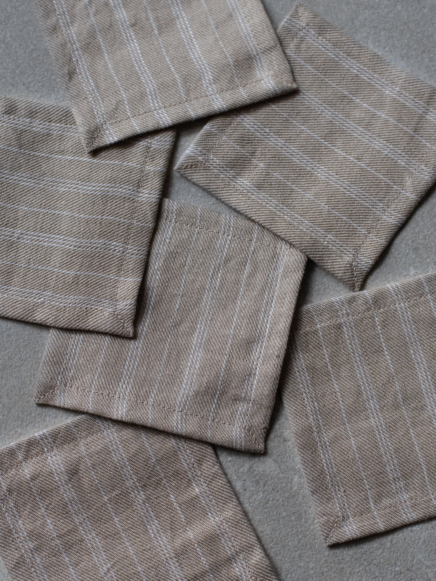 Coaster - Beige Stripe