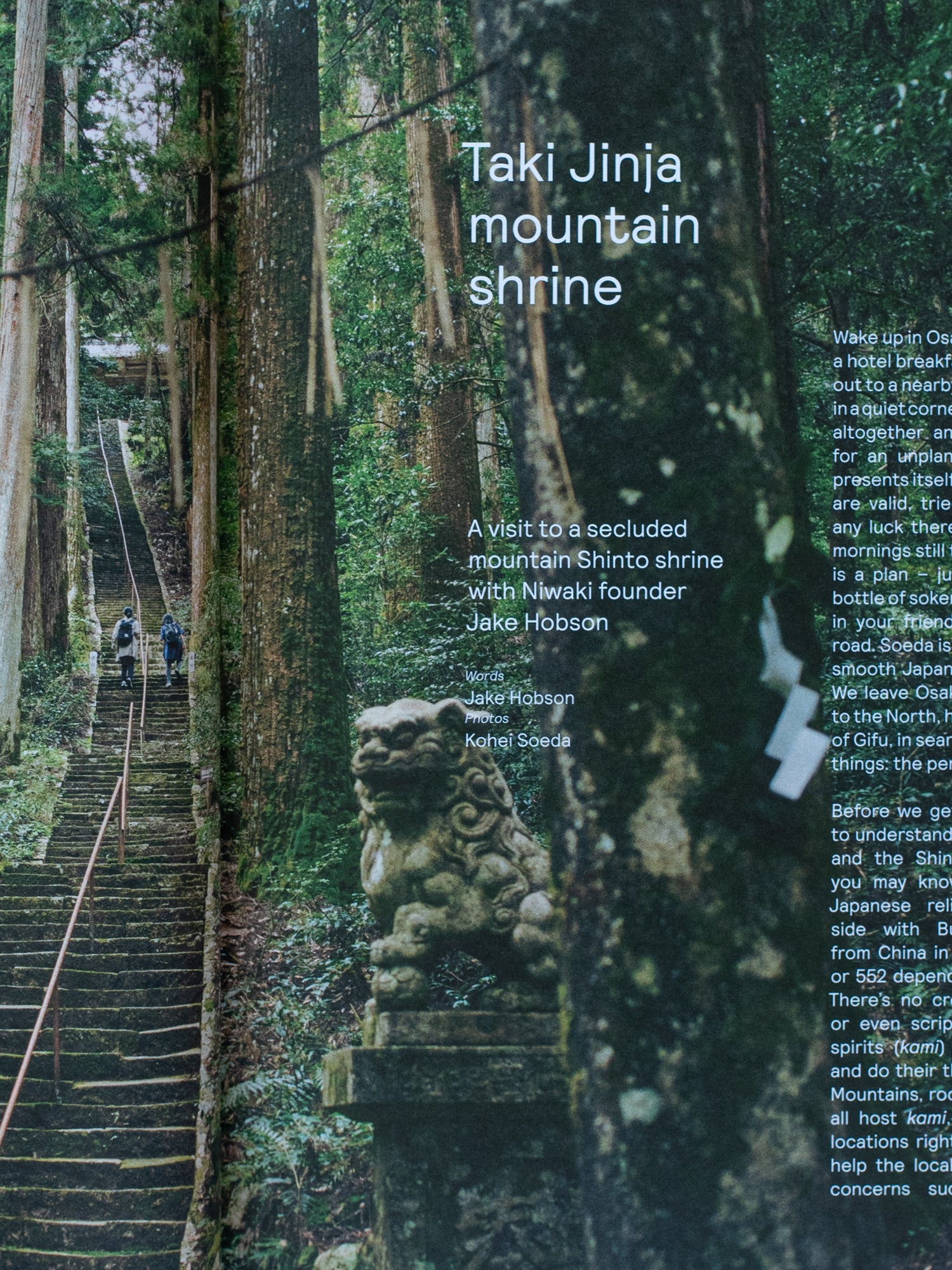 Niwaki Field Report No. 2