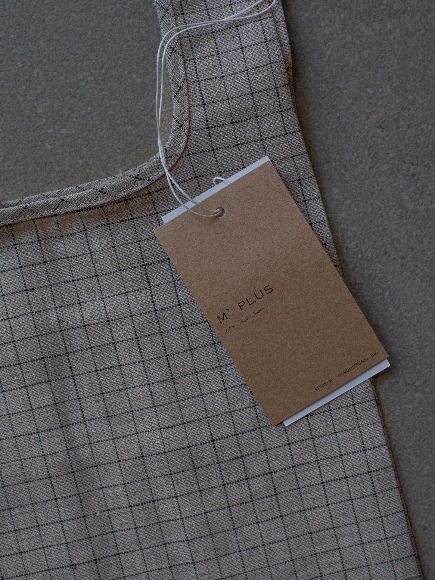 Graph Check Shopping Bag - Small