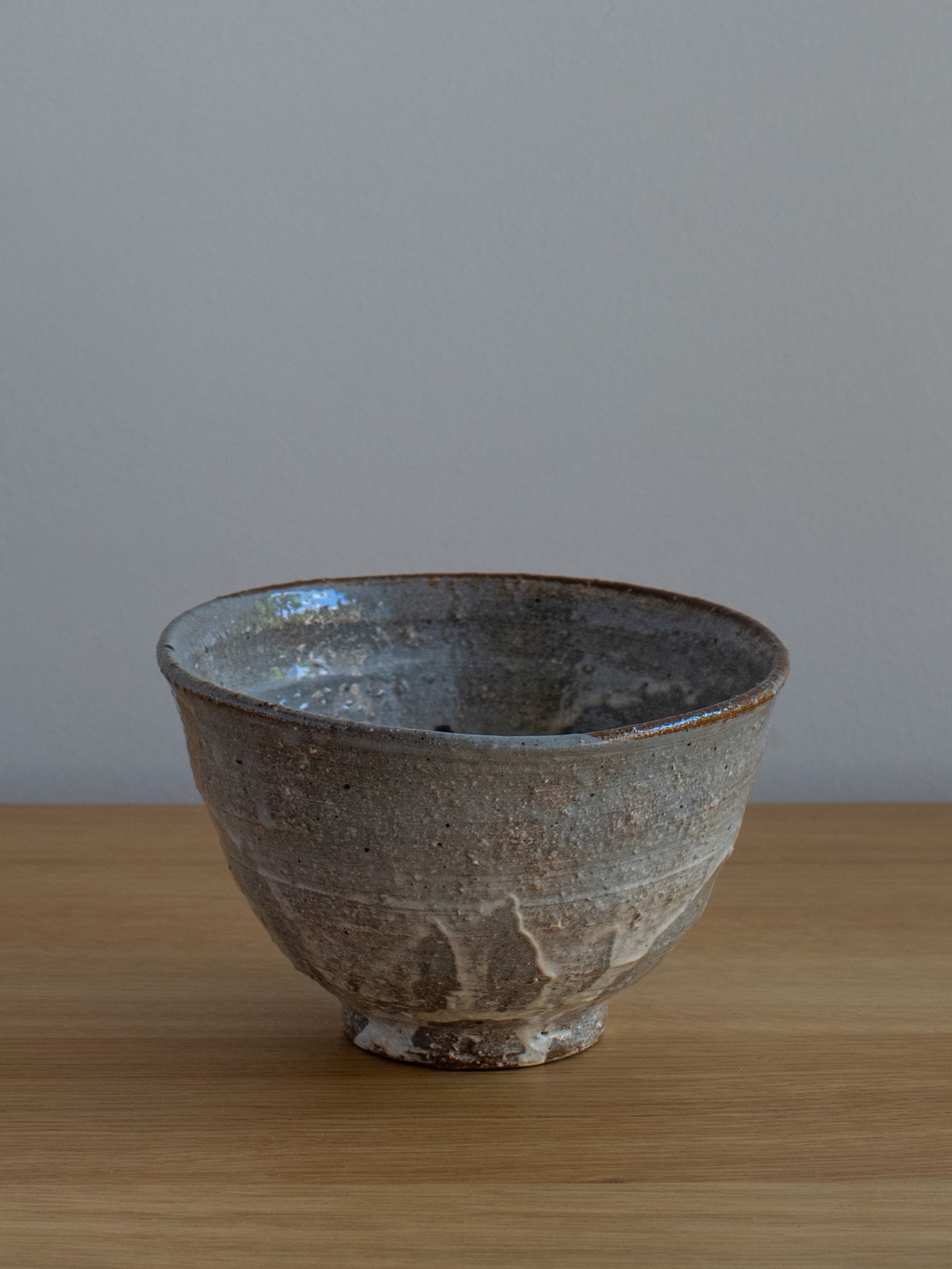 Shigaraki Ash Glazed Matcha Bowl