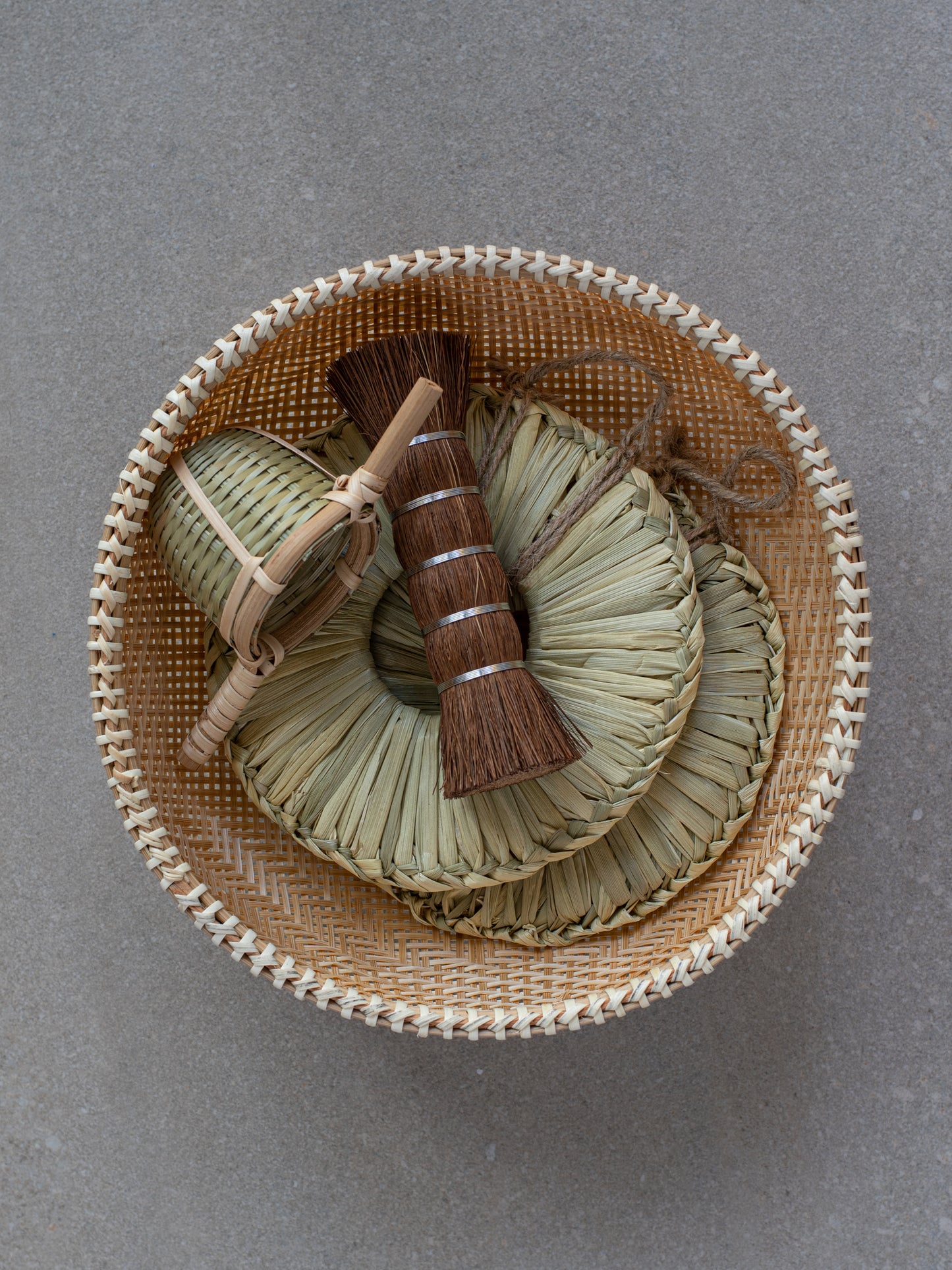 Bamboo Colander Bowl