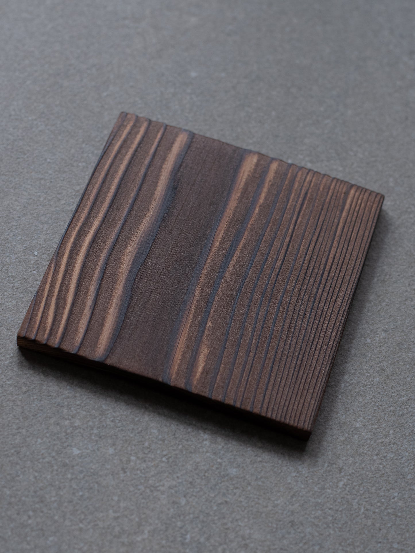 Burnished Cedar Coaster