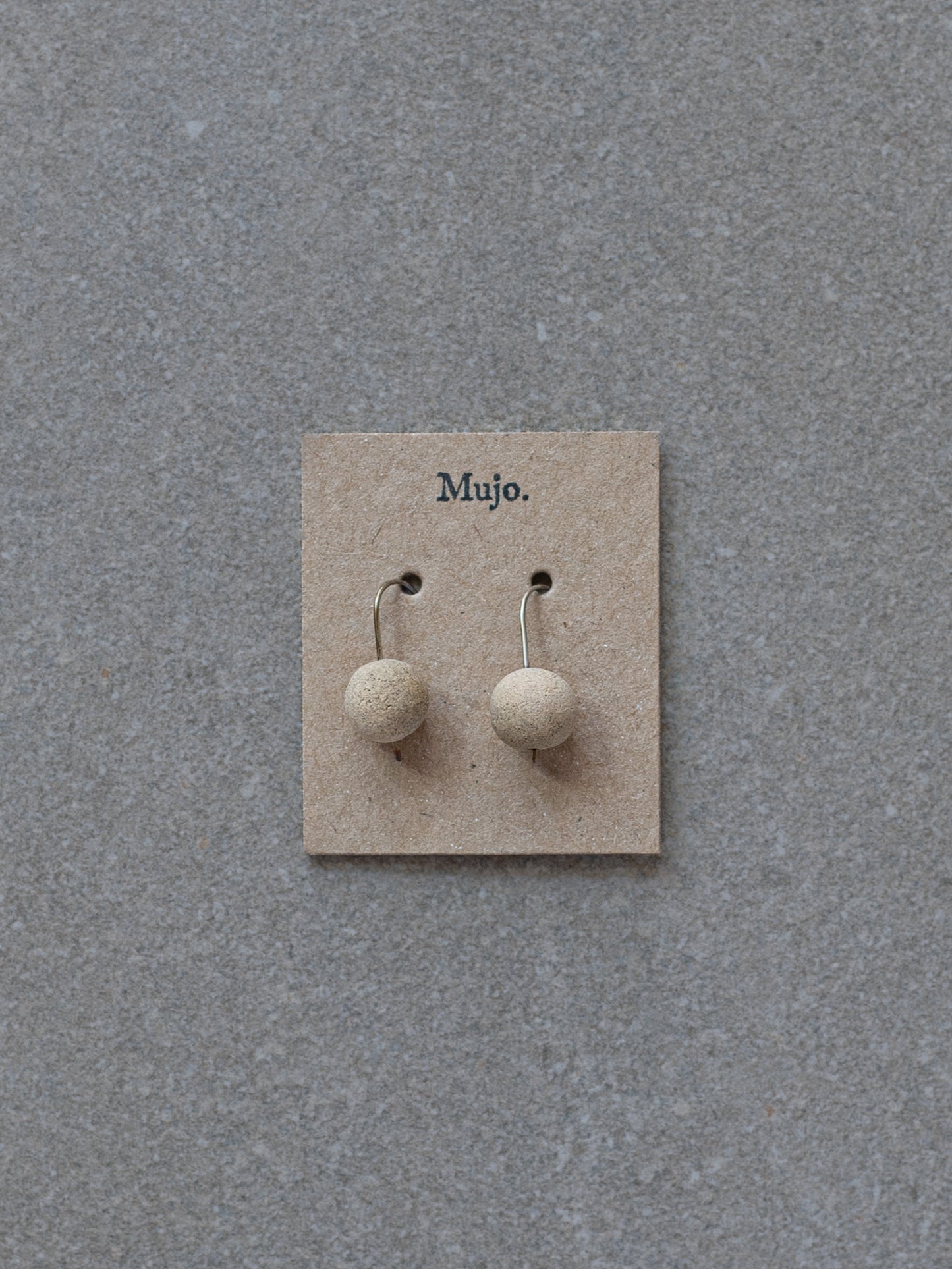 Natural Drop Earrings - Circles