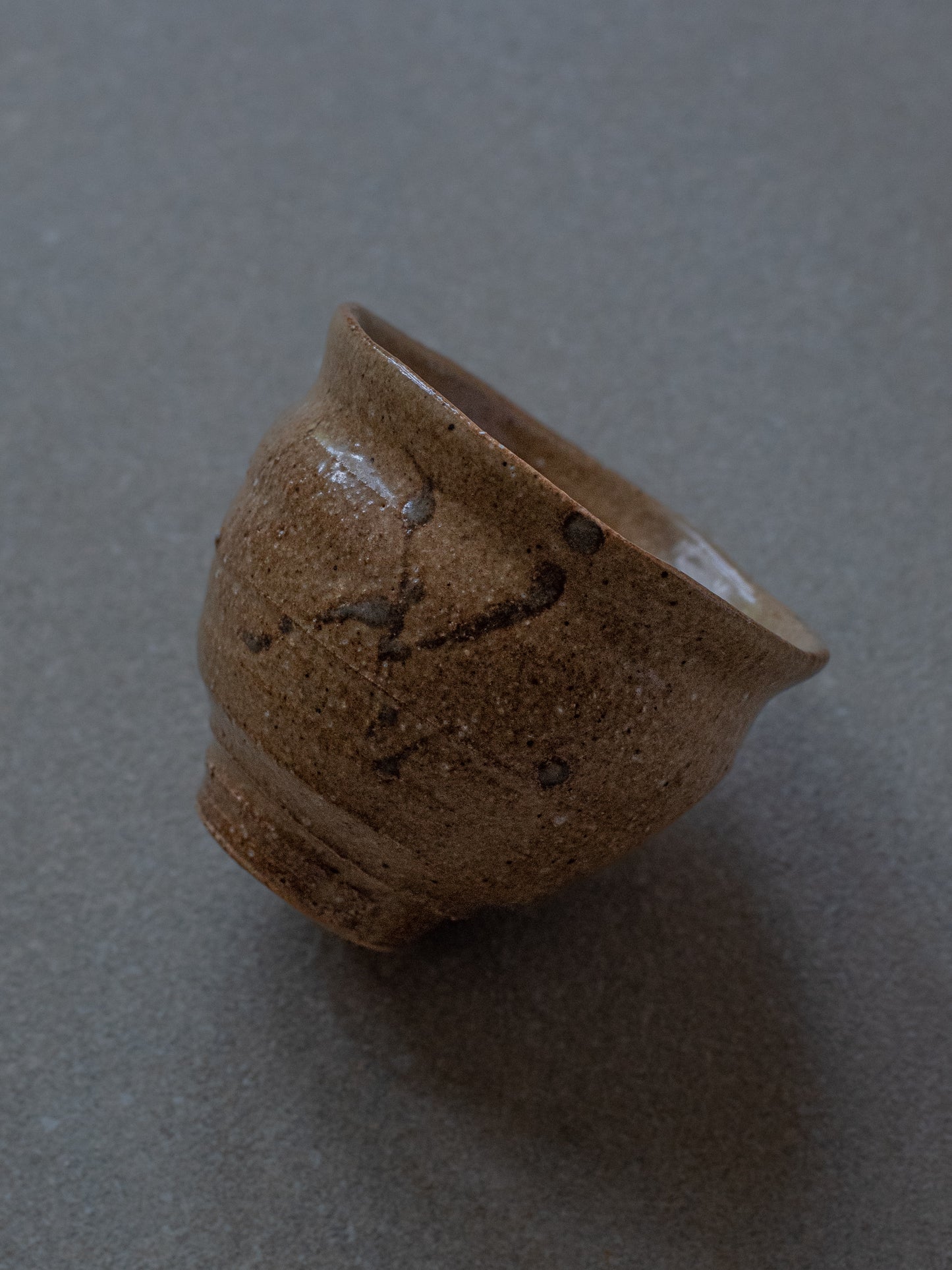 Shigaraki Tea Cup - Ochre