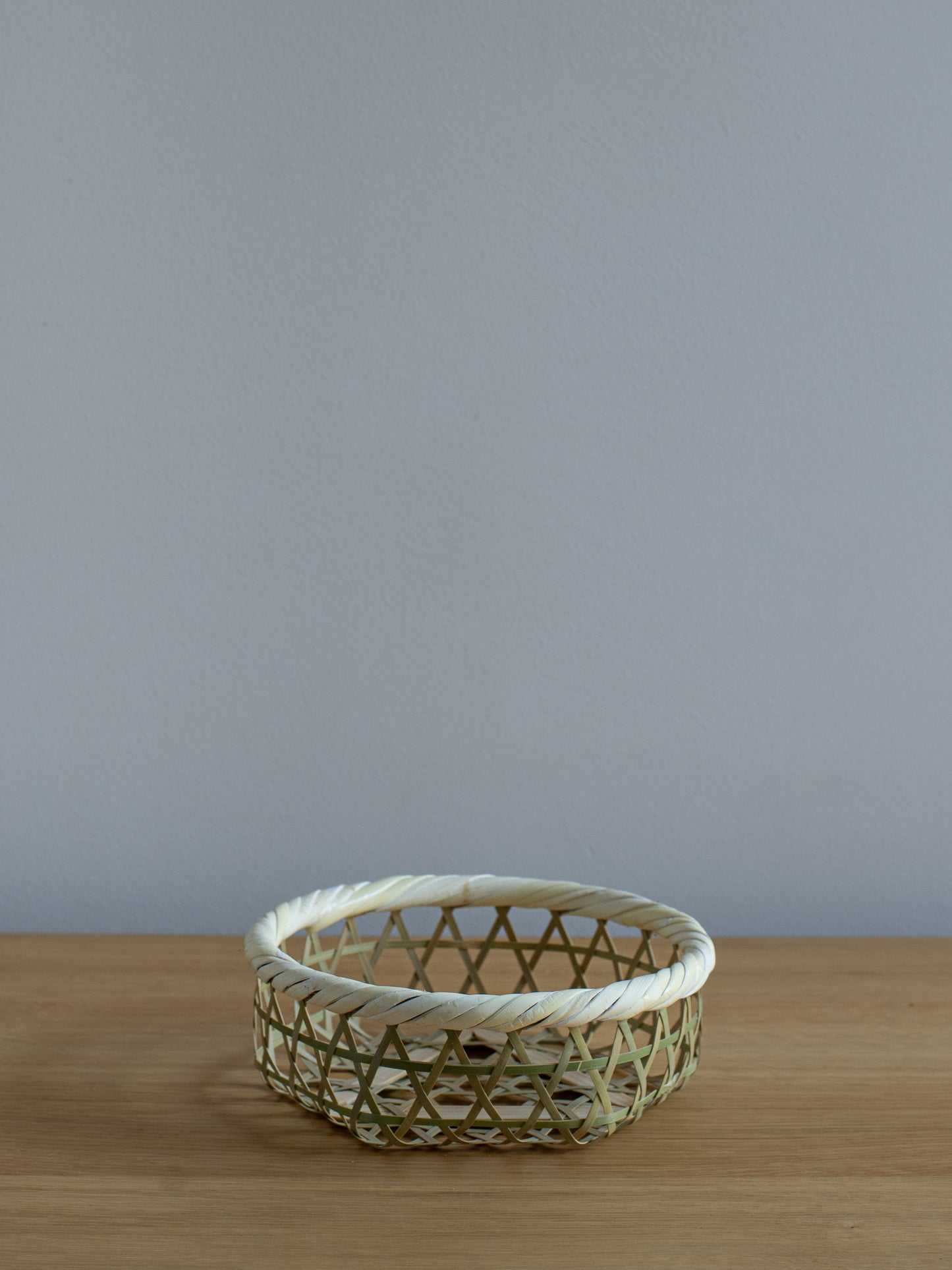 Hexagonal Bamboo Basket