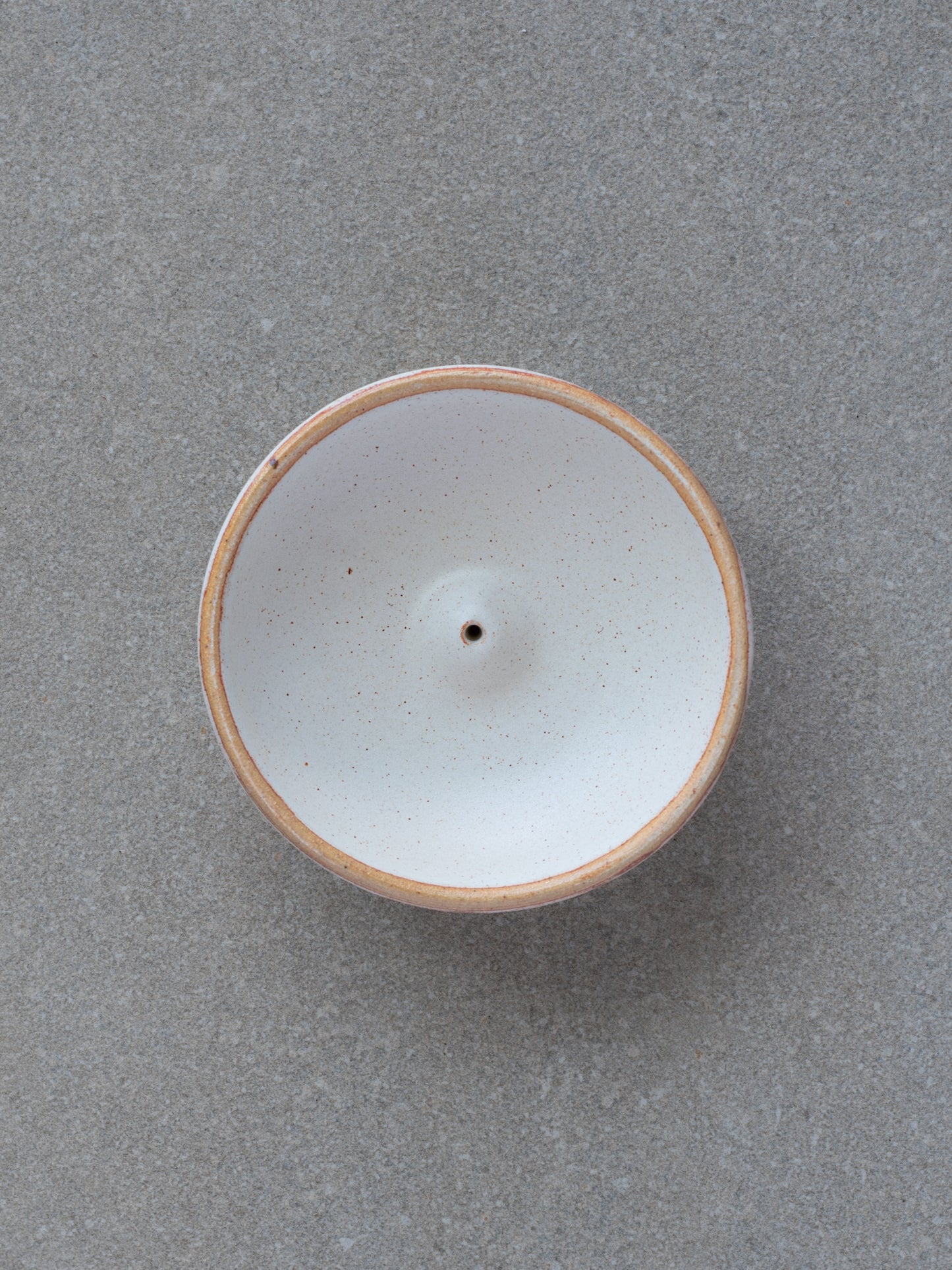 Wood Fired Incense Holder - Piker White