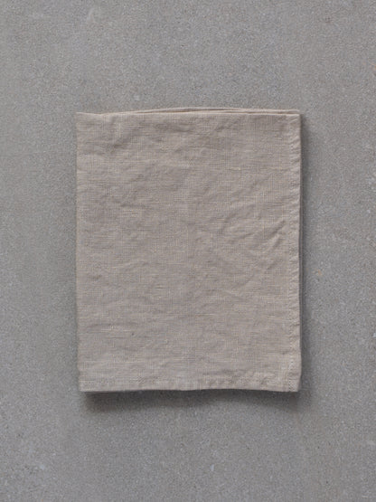 Linen Tea Towel - Beige