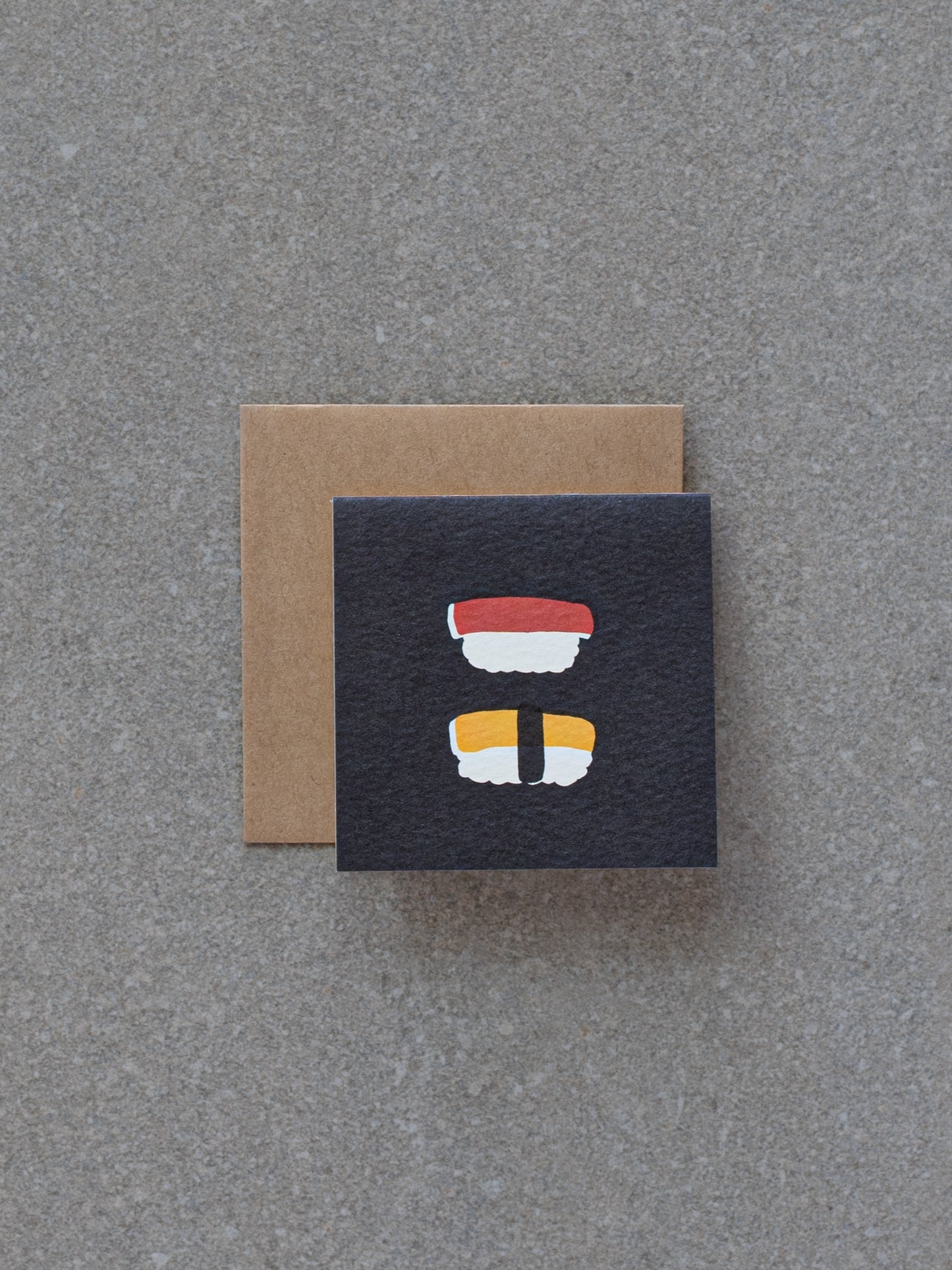 Mini Greeting Card - Nigiri Sushi