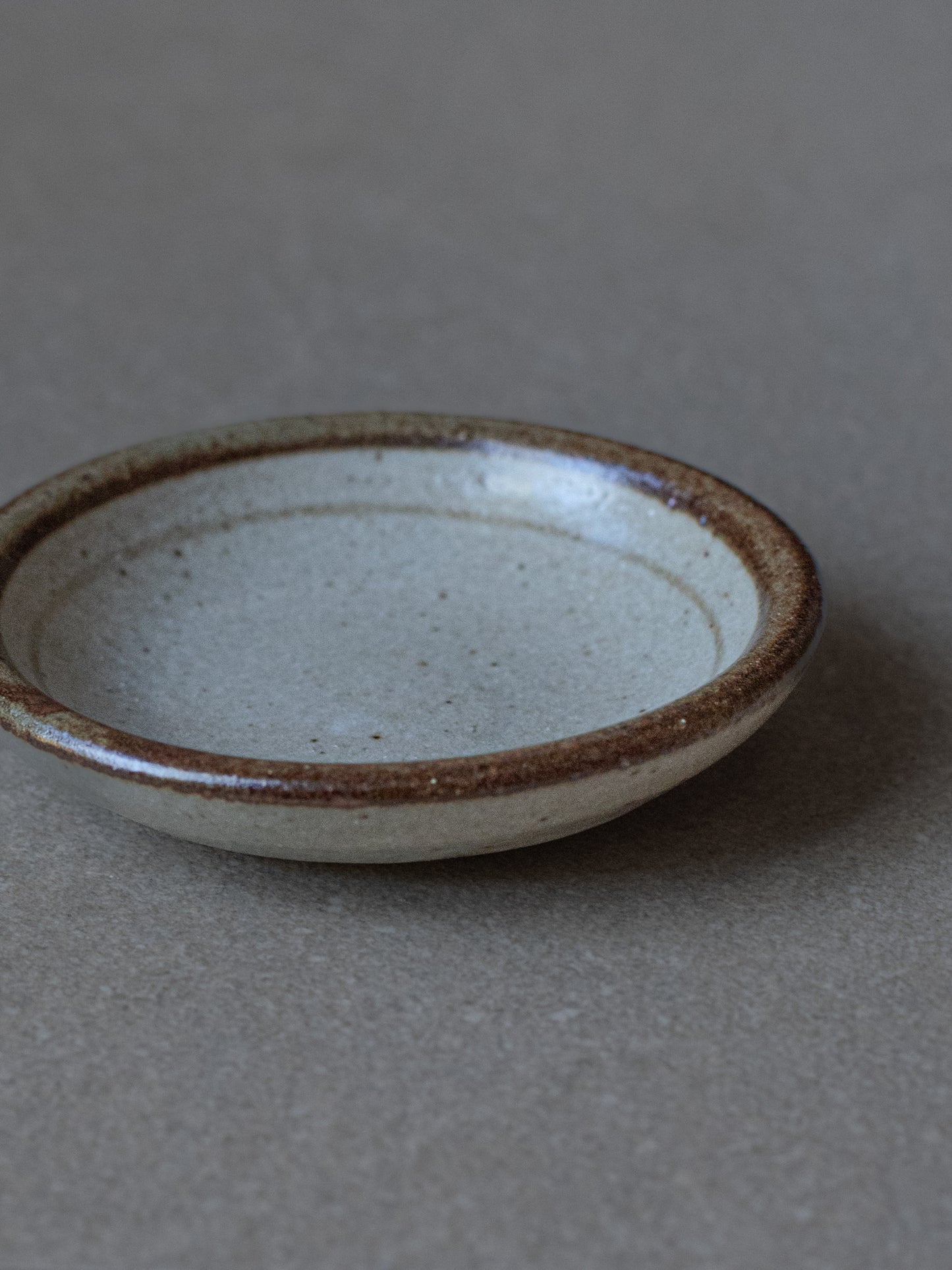 Painted Rim Dish & Pine Box Gift Set