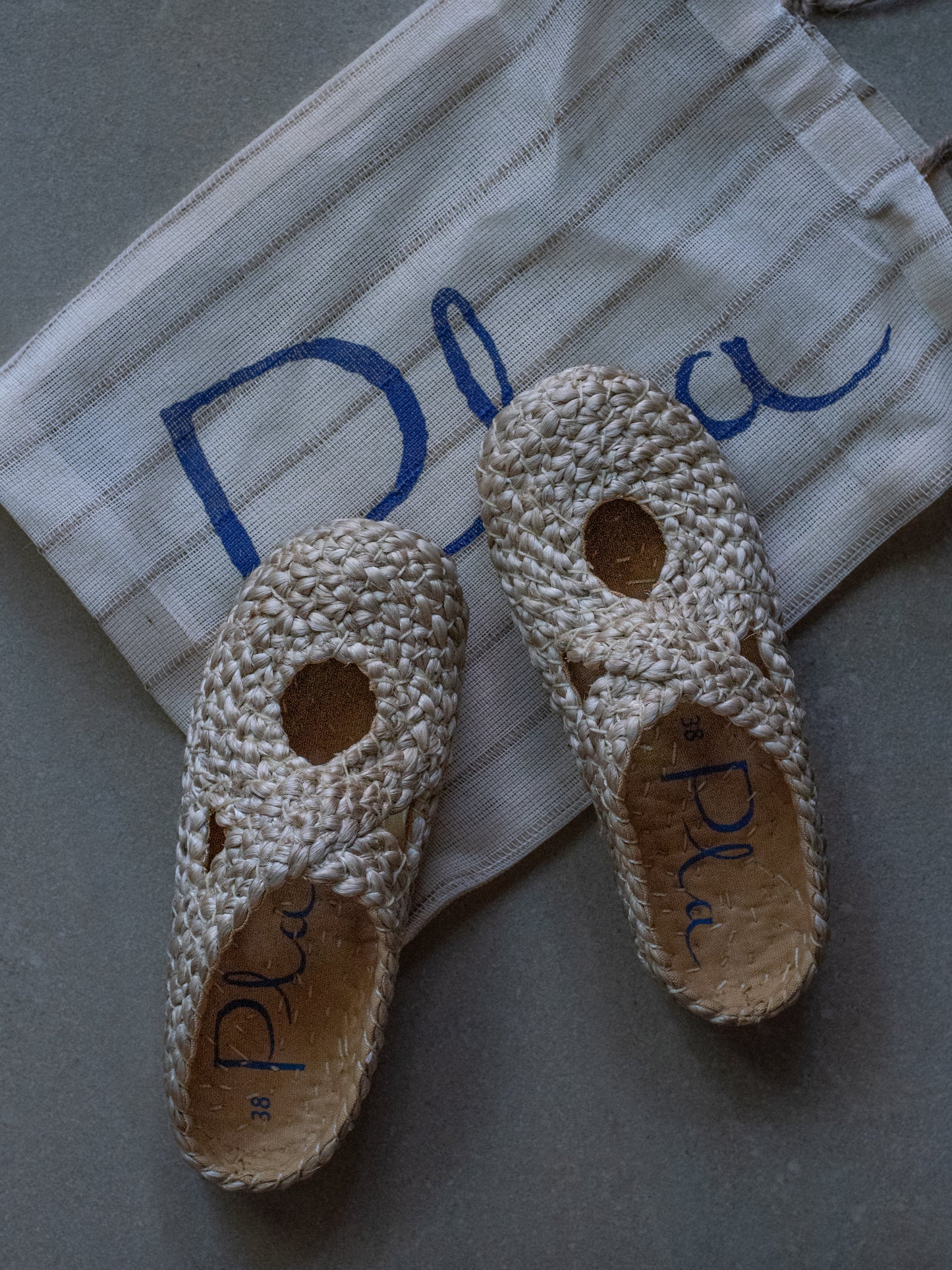 Illetes Jute Clogs - Natural