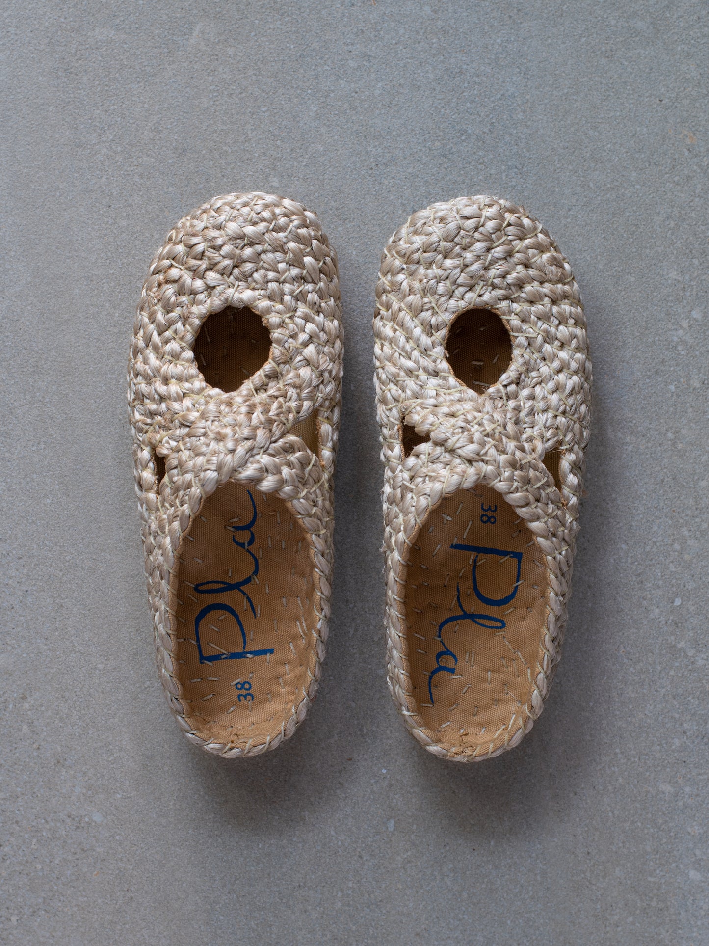 Illetes Jute Clogs - Natural