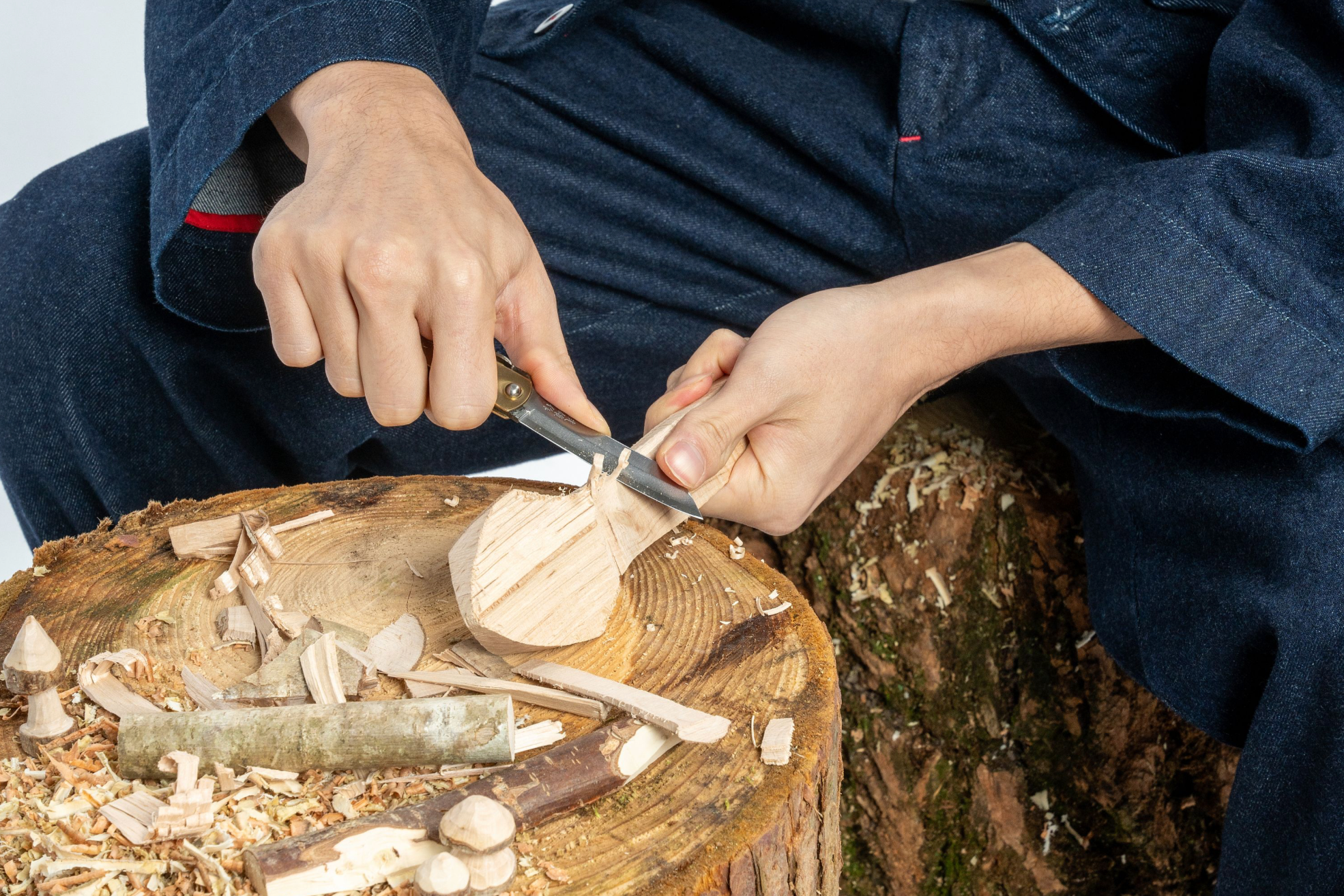 Blue Steel Higonokami Folding Knife