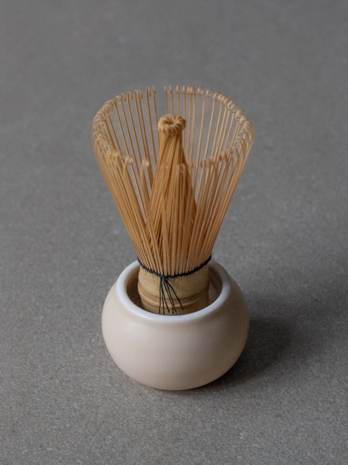 Matcha Whisk Stand - Matte Beige