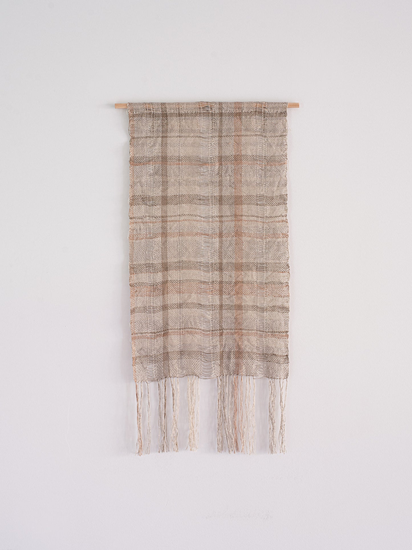 Wall Hanging - Linen Check