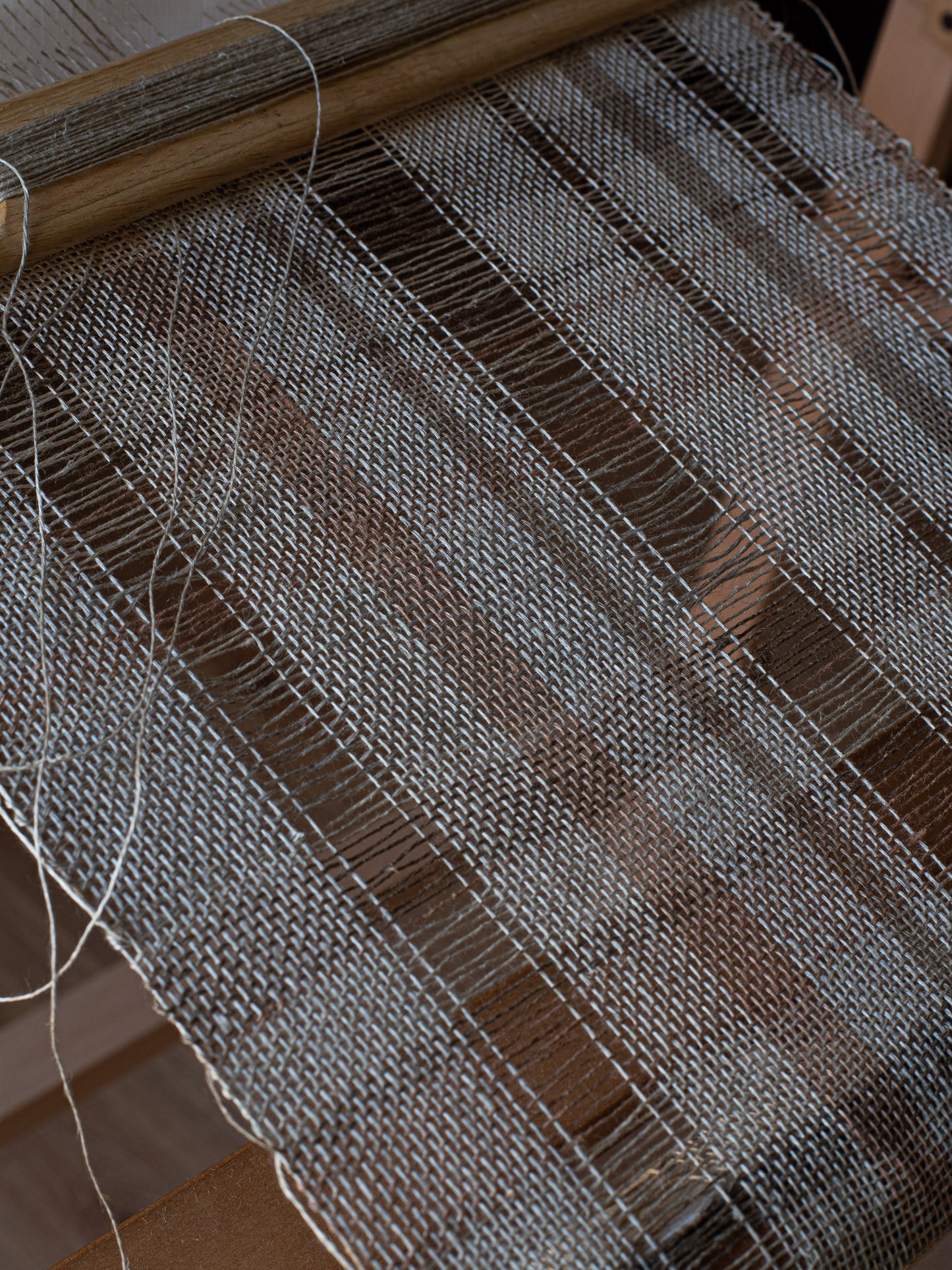 Wall Hanging - Linen Check