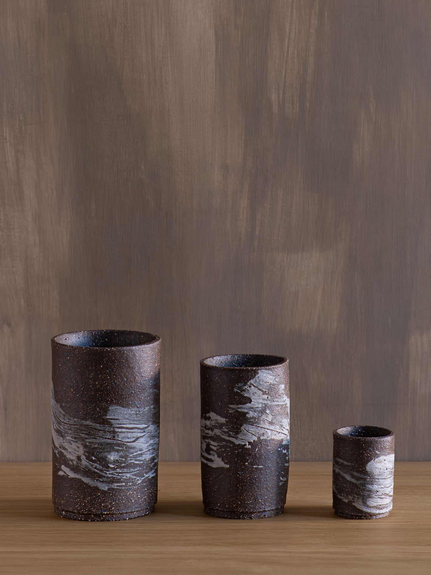 Stoneware Hakeme Utensil Holder - Medium