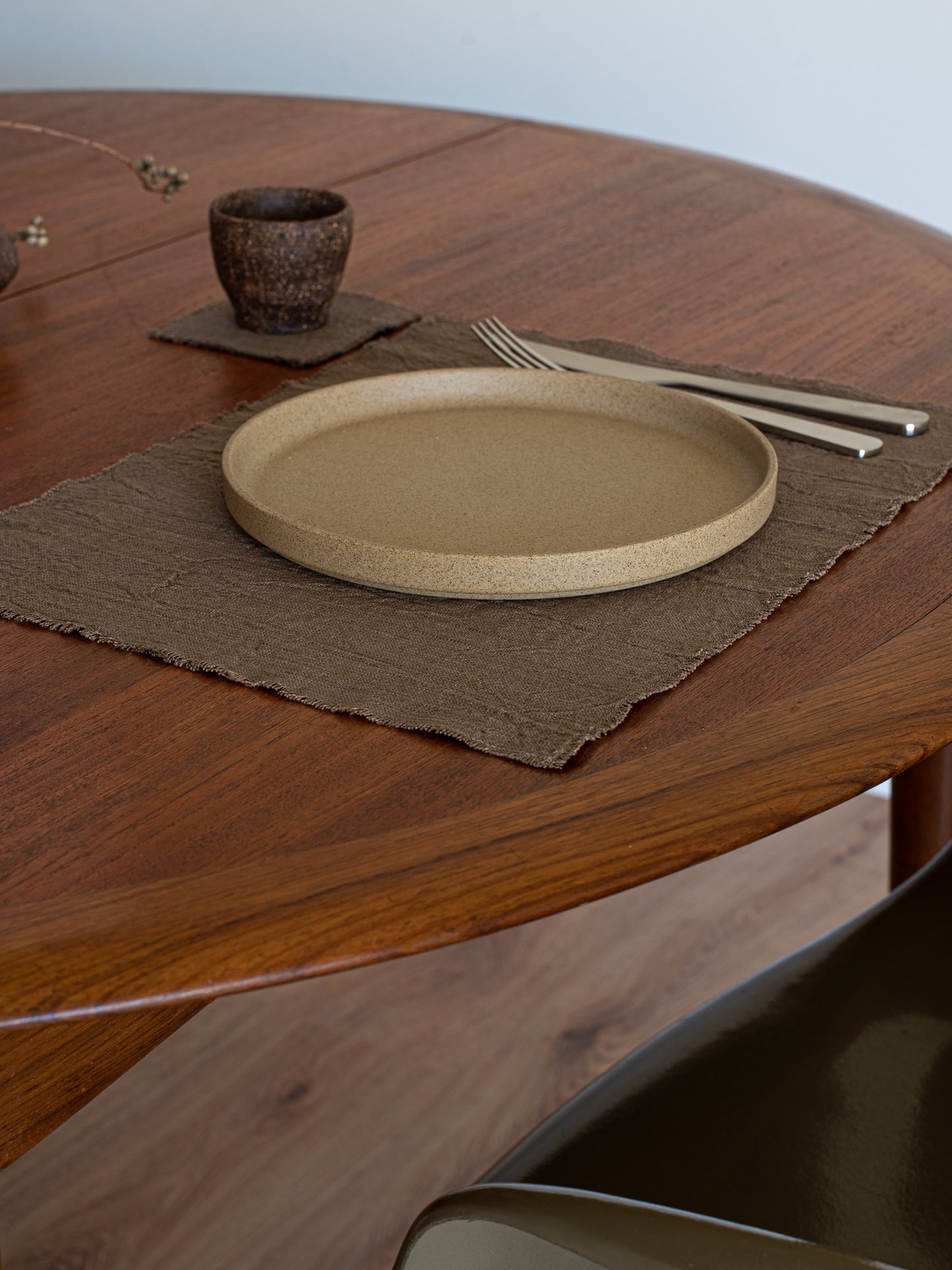 Table Mats & Coasters Gift Set - Persimmon