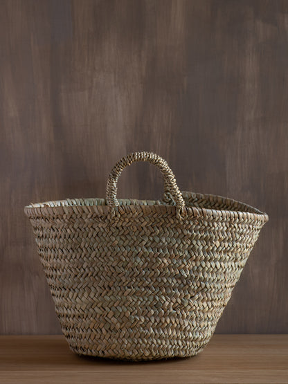 Handwoven Palm Leaves Basket