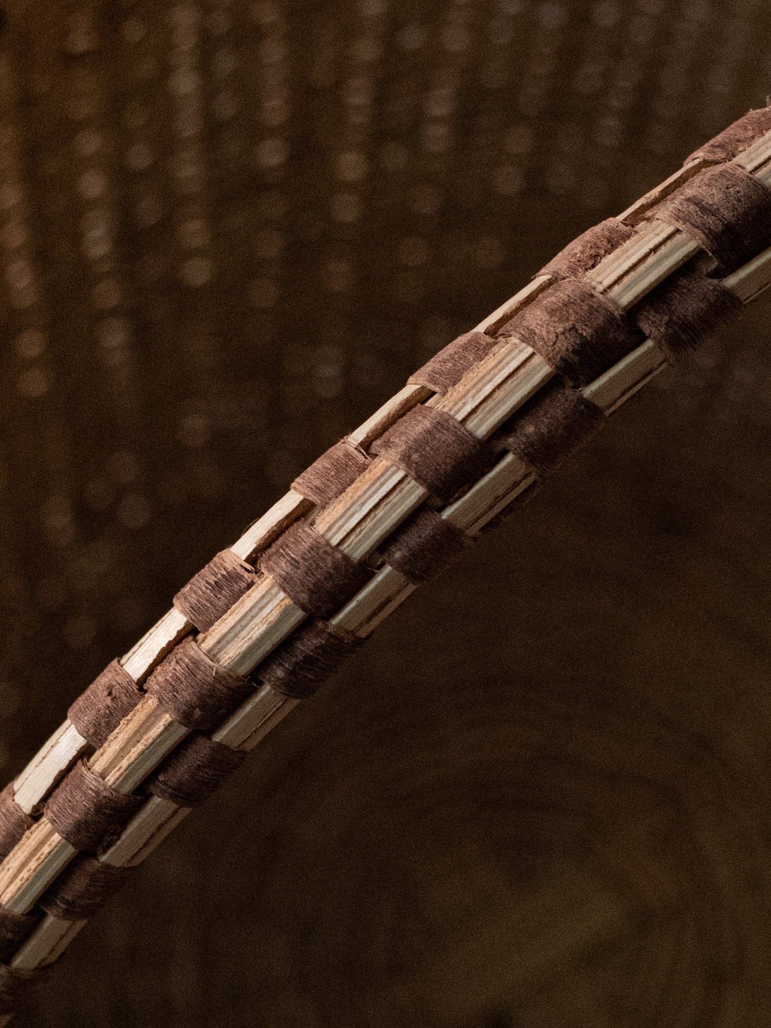 Handwoven Acholi Basket with Handle