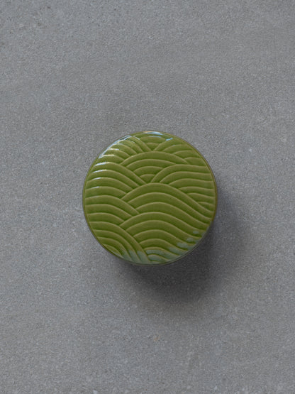 Moss Futamono Ceramic Container
