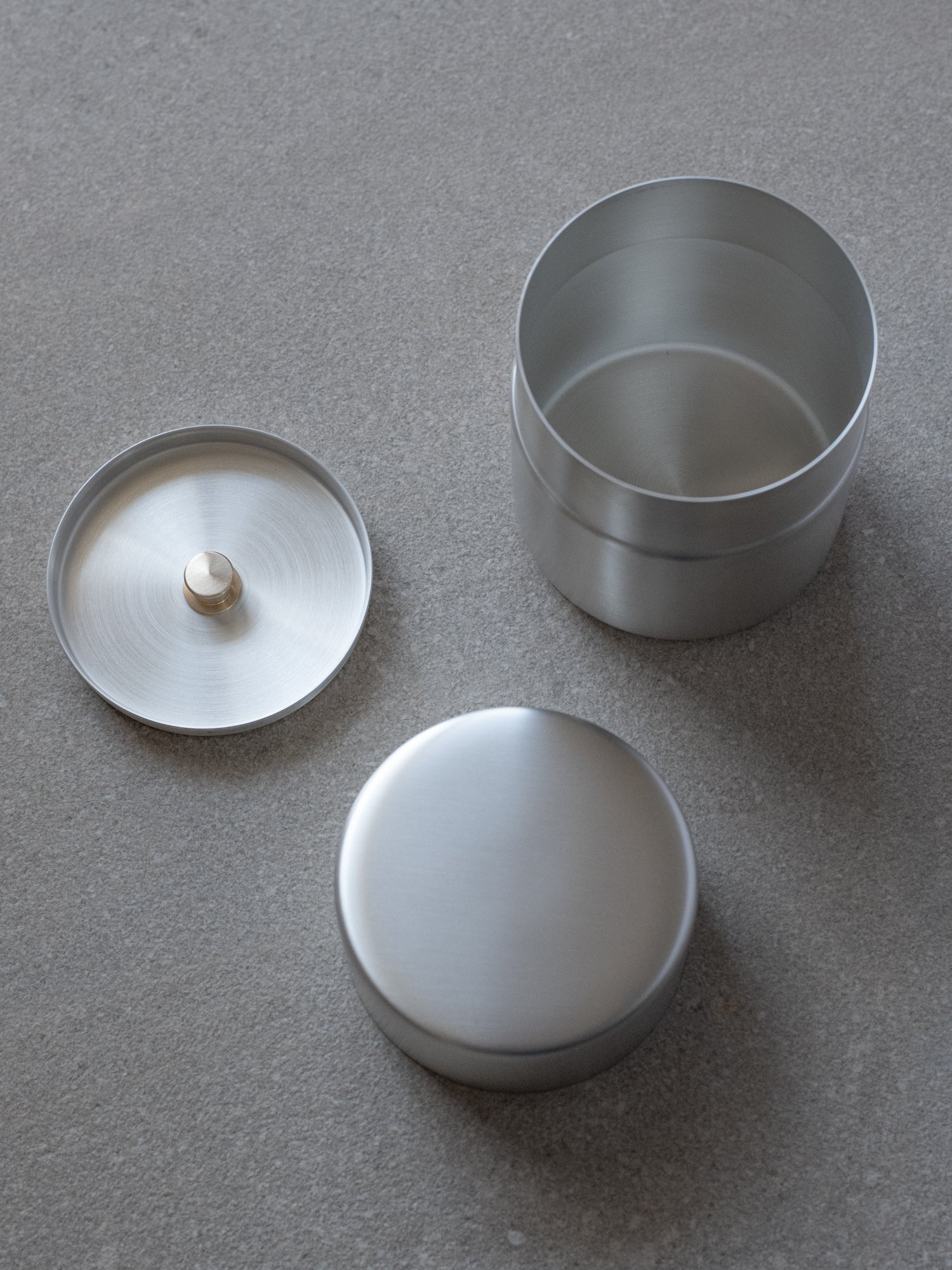 Tea Canister - Tin Plated Copper