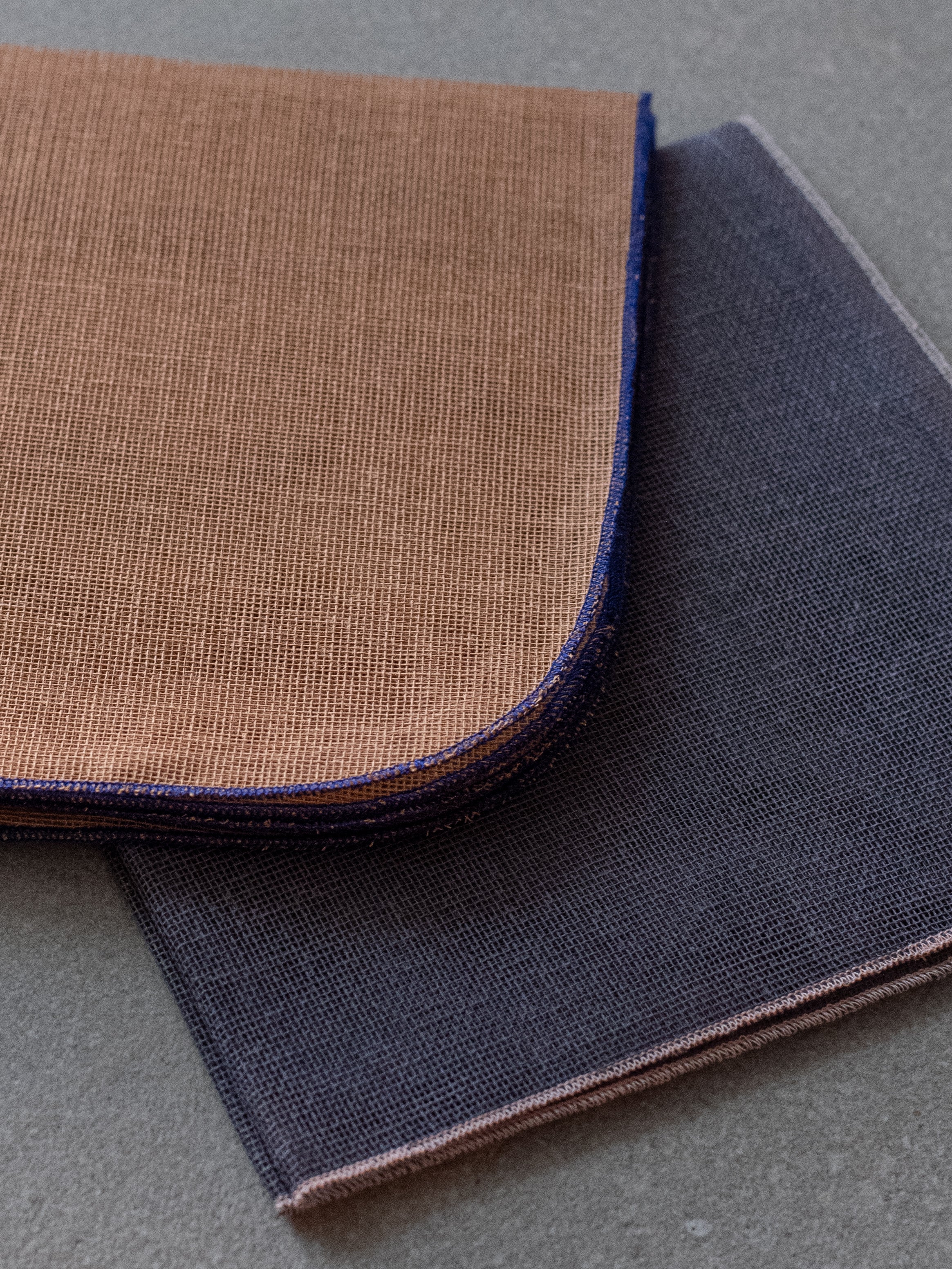 Kaya Gauze Handkerchief - Persimmon