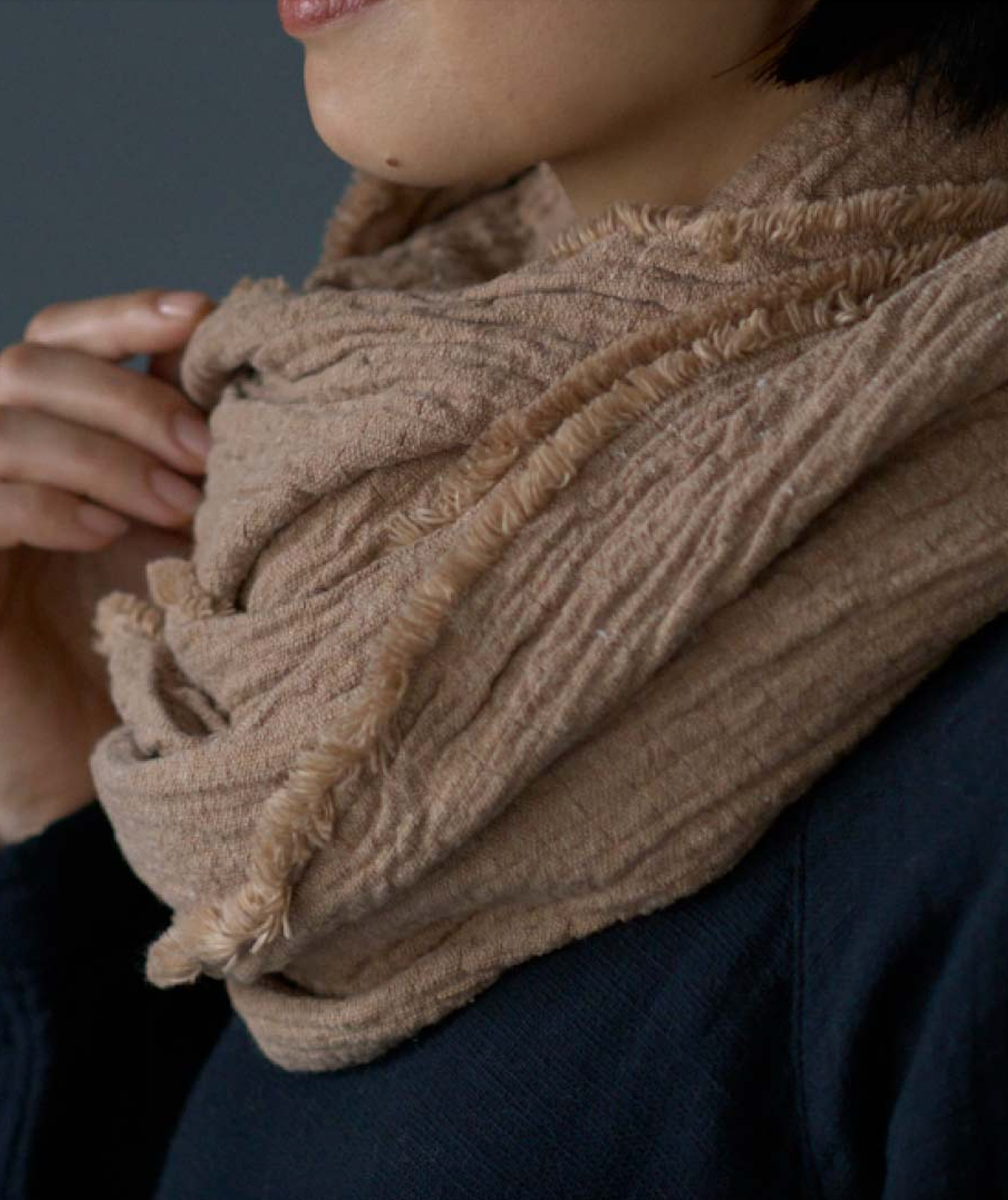 Marrow Shawl - Beige