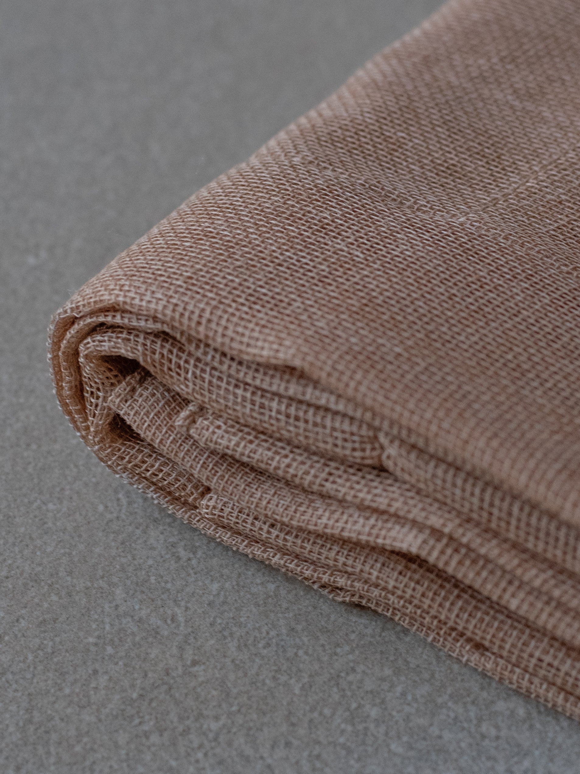 Organic Kaya Hand Towel - Brown