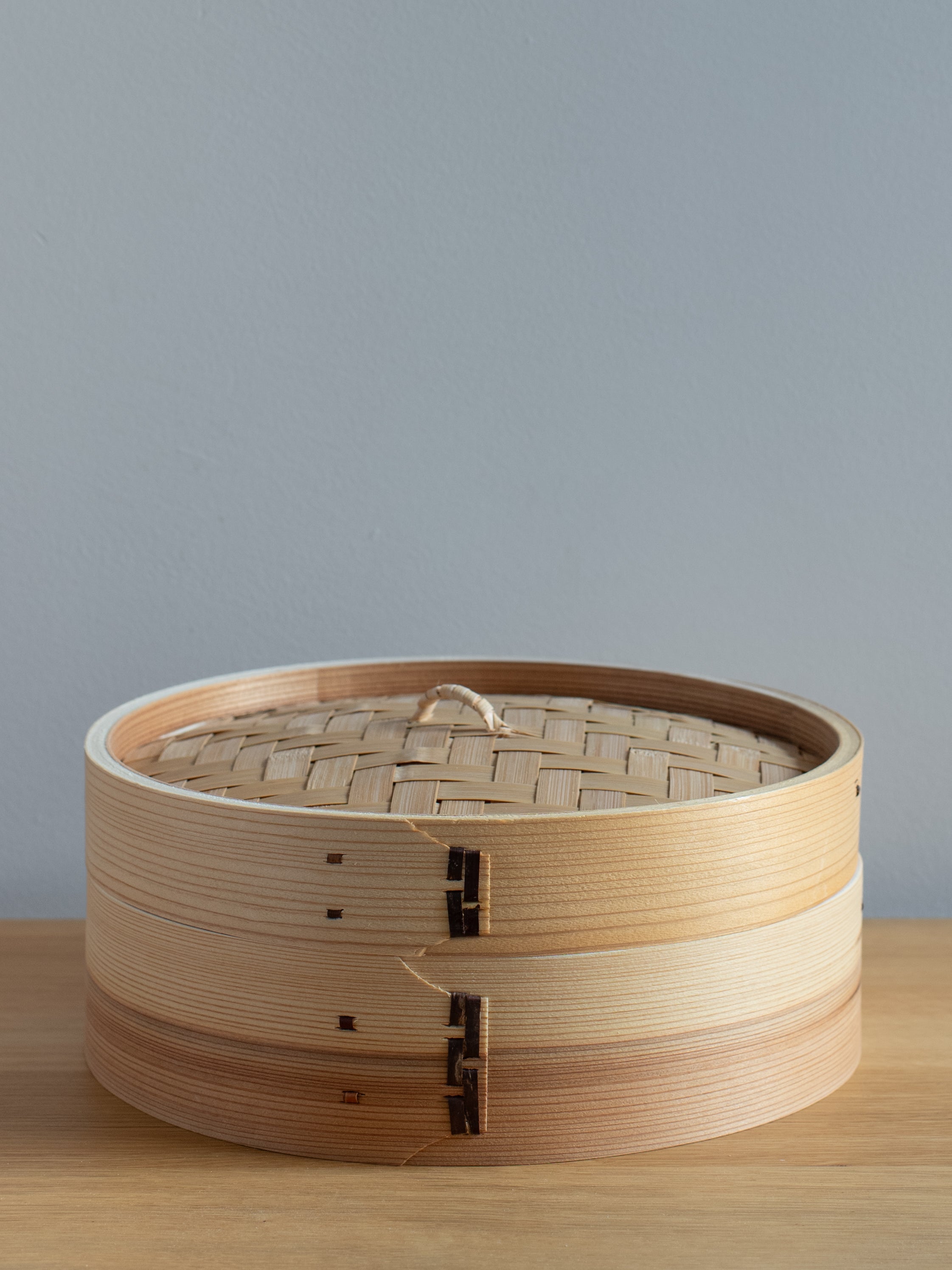 Cedar & Bamboo Steamer Basket
