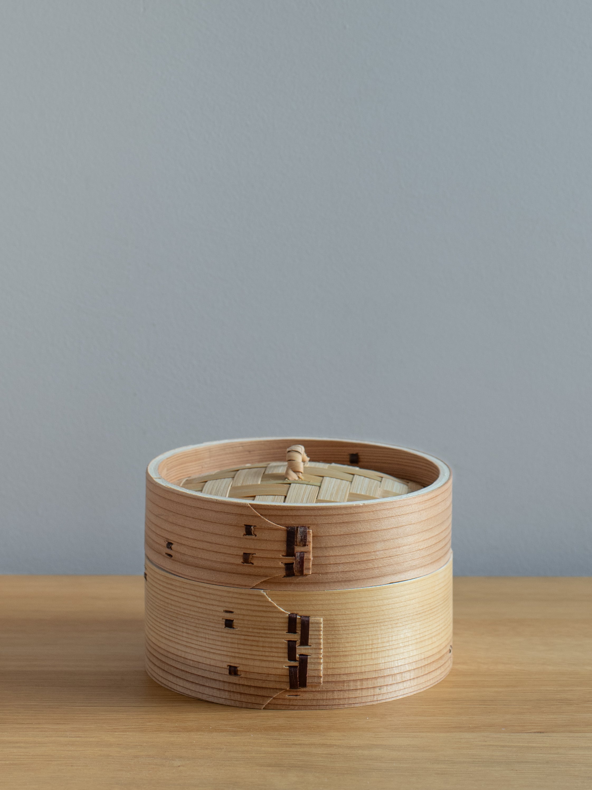 Cedar & Bamboo Steamer Basket
