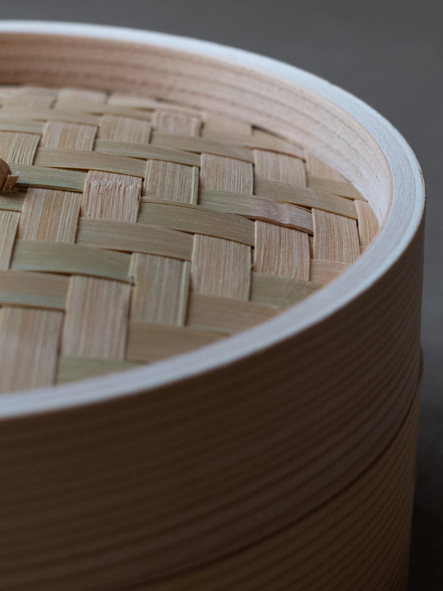 Cedar & Bamboo Steamer Basket