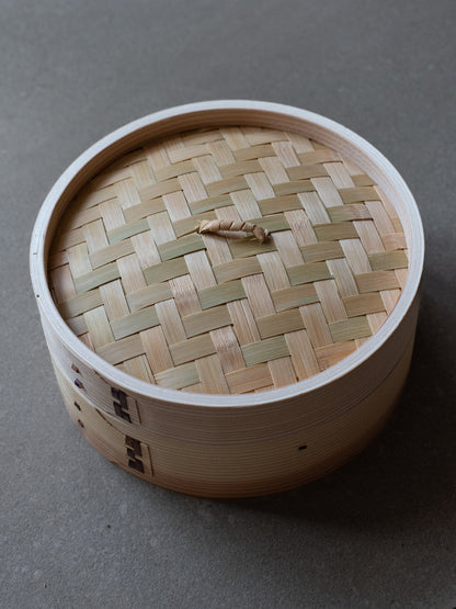Cedar & Bamboo Steamer Basket