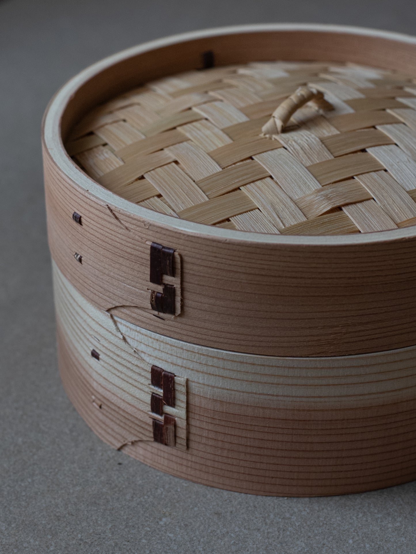 Cedar & Bamboo Steamer Basket