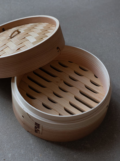 Cedar & Bamboo Steamer Basket