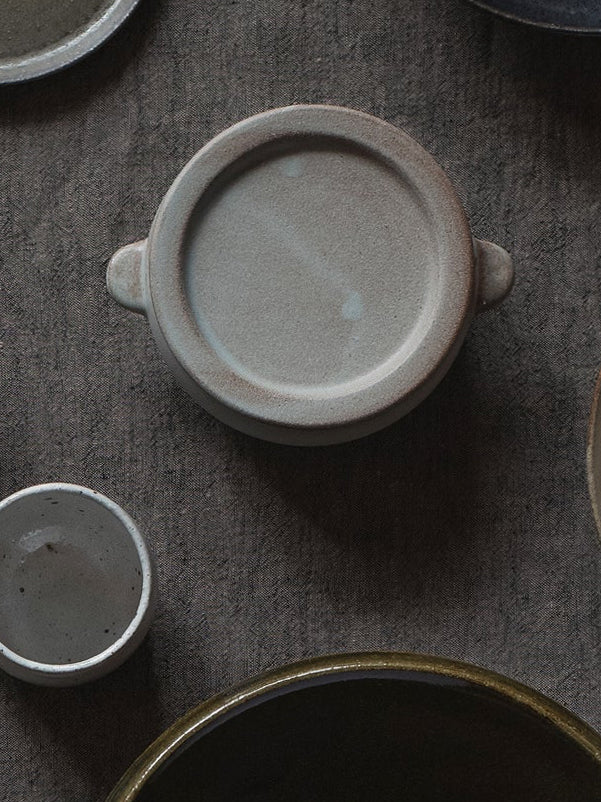 Coron Ovenware Bowl with Lid - Grey