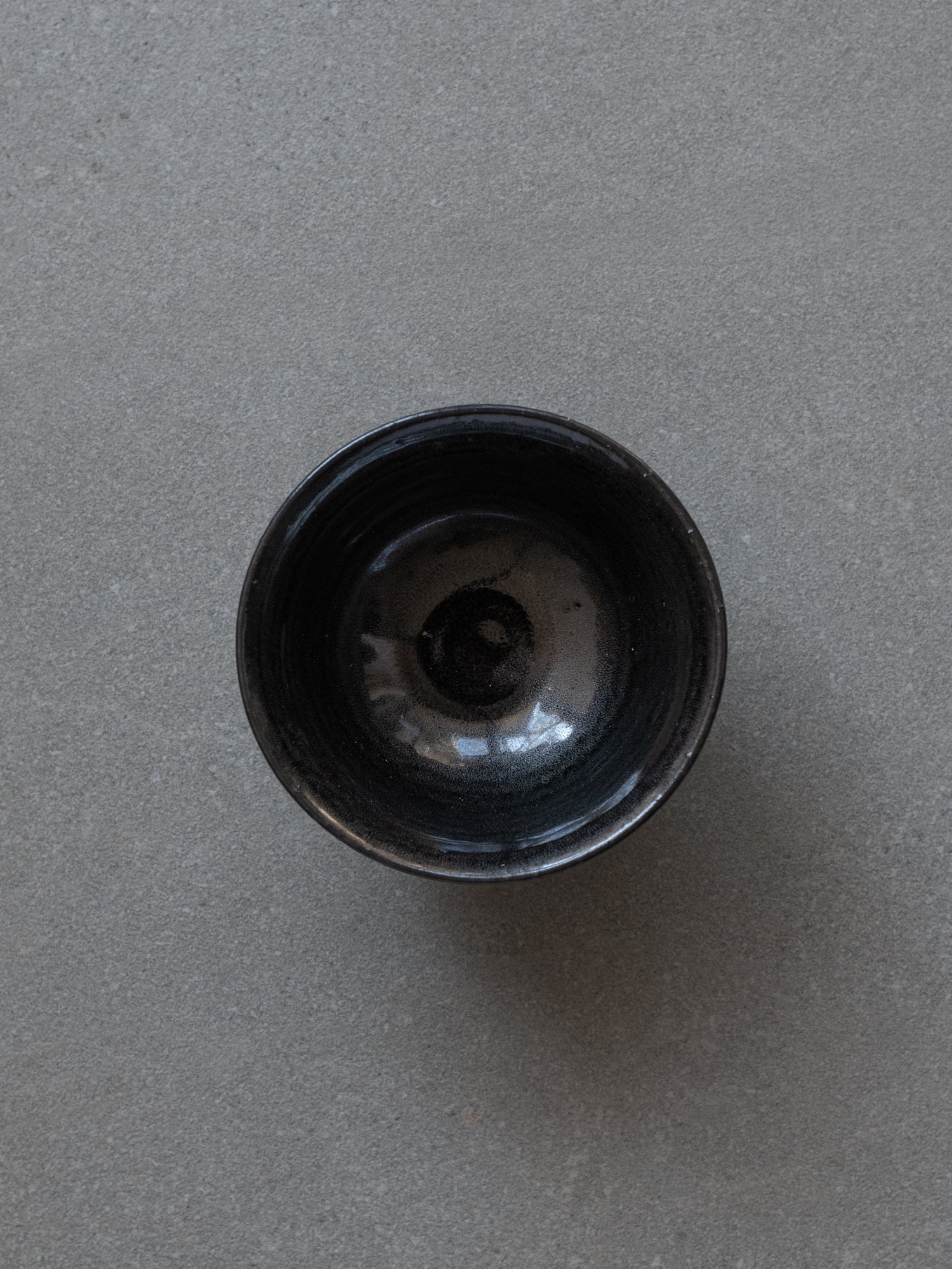 Black Footed Matcha Bowl