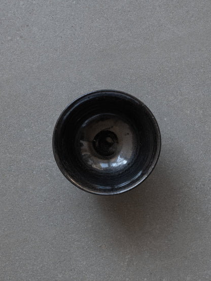 Black Footed Matcha Bowl