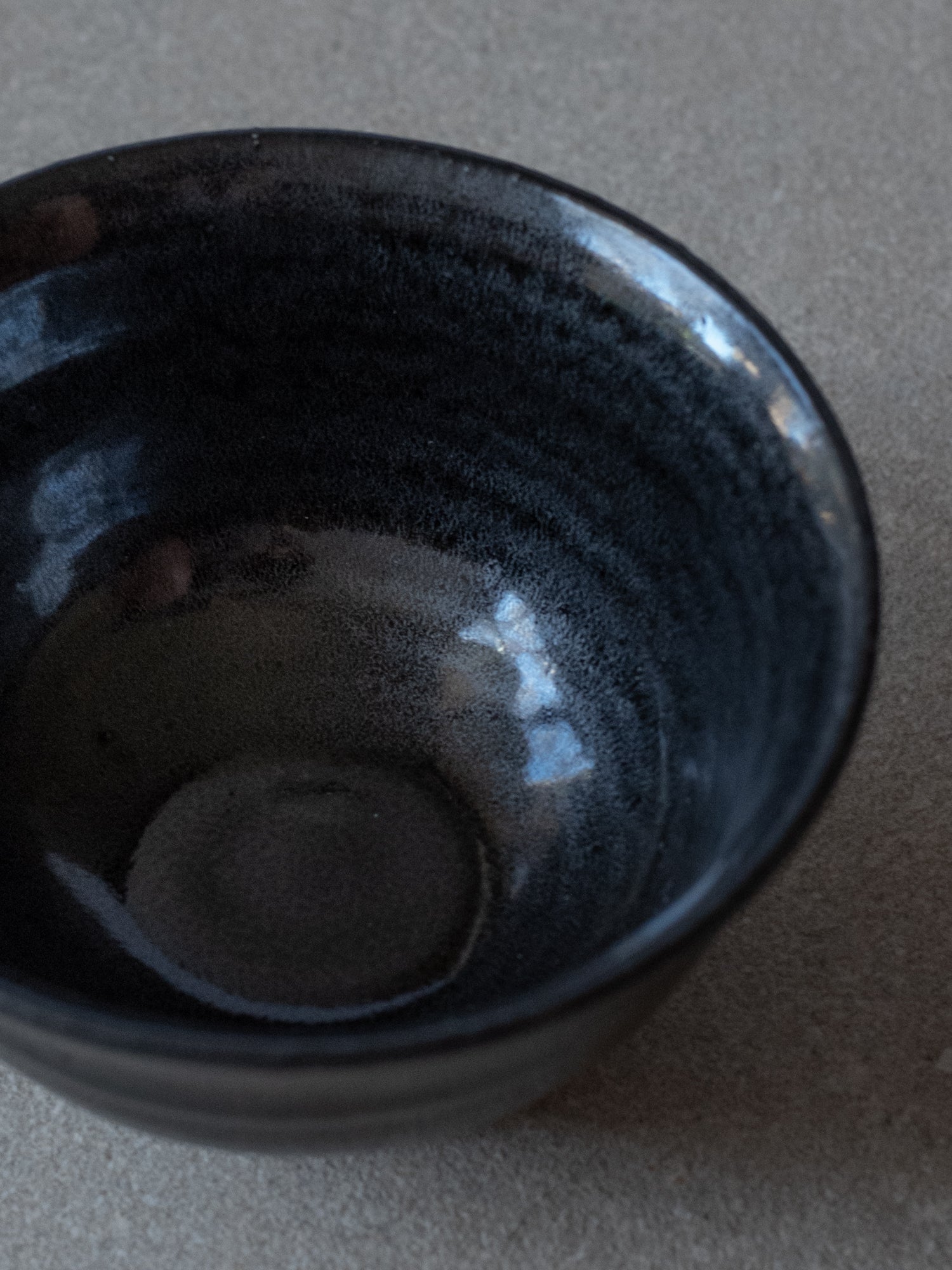 Black Footed Matcha Bowl