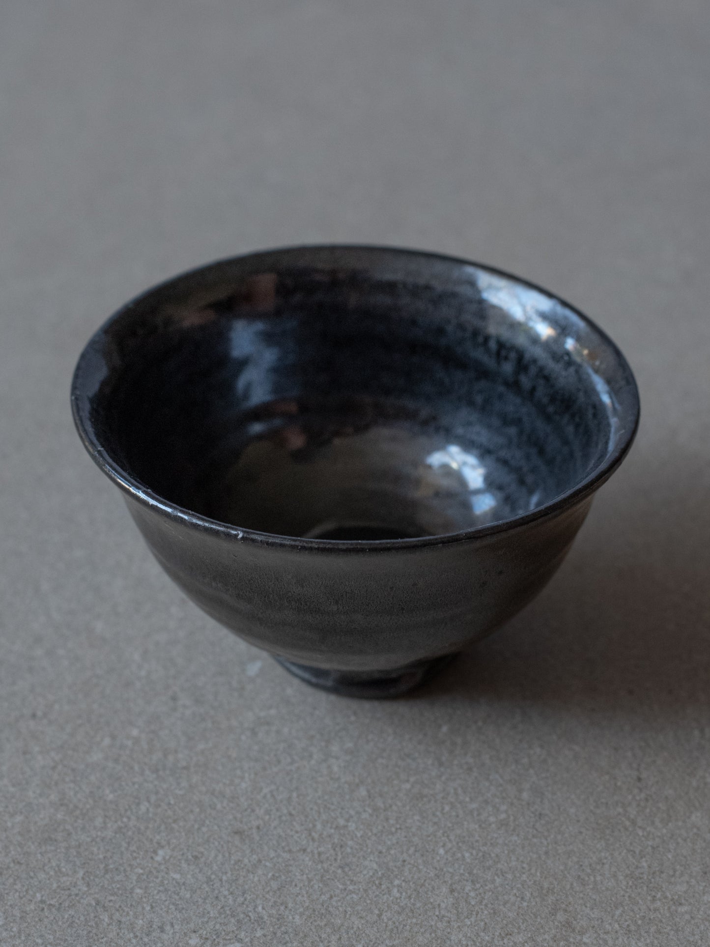 Black Footed Matcha Bowl