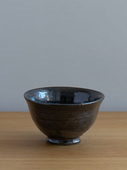 Black Footed Matcha Bowl