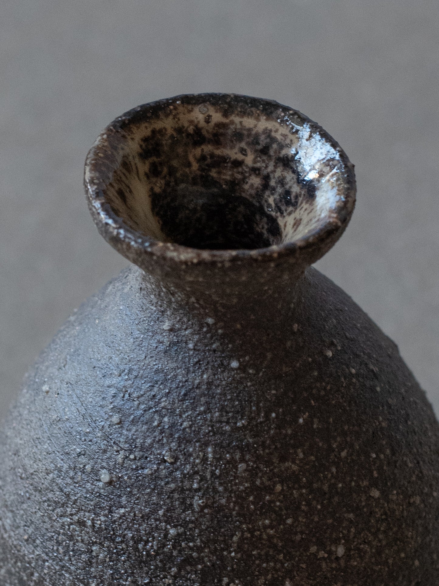 Dark Clay Vase