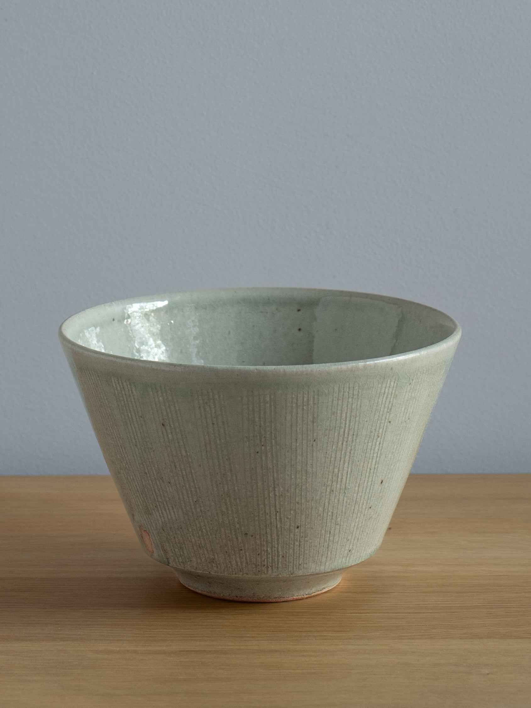 Shigaraki Large Bowl - Celadon
