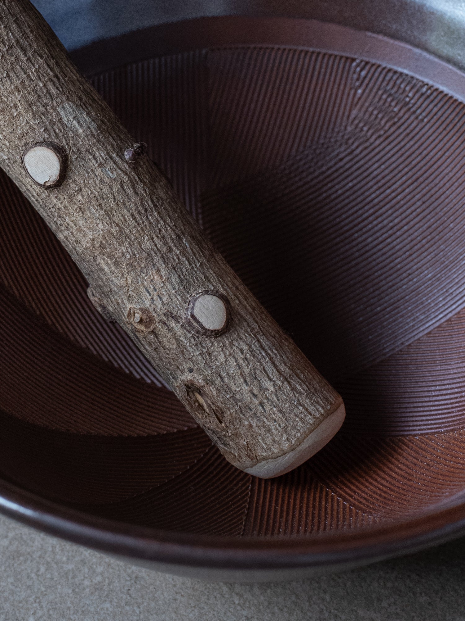 Iwami Suribachi & Surikogi Set - Medium