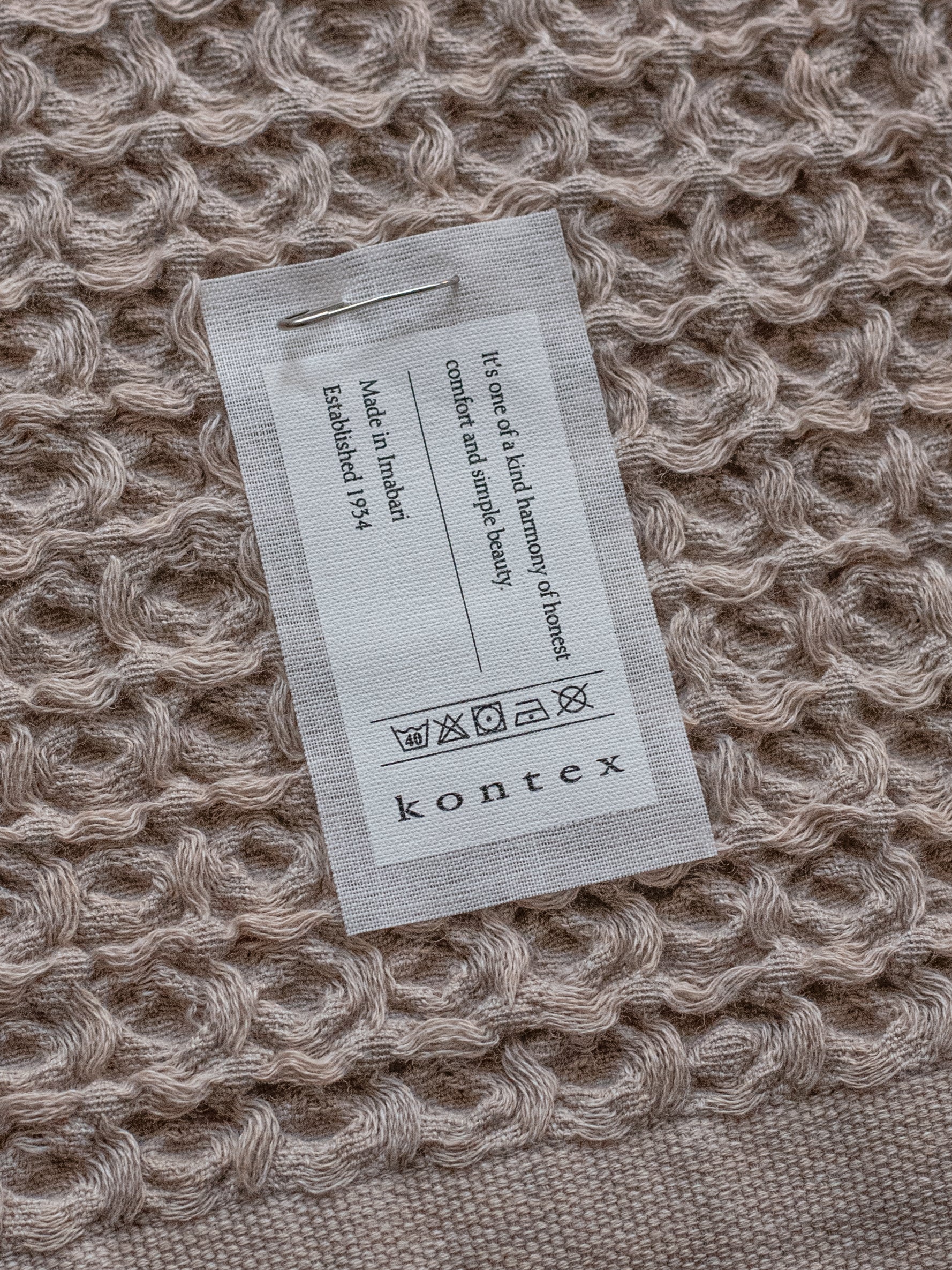 Brera Face Towel - Beige