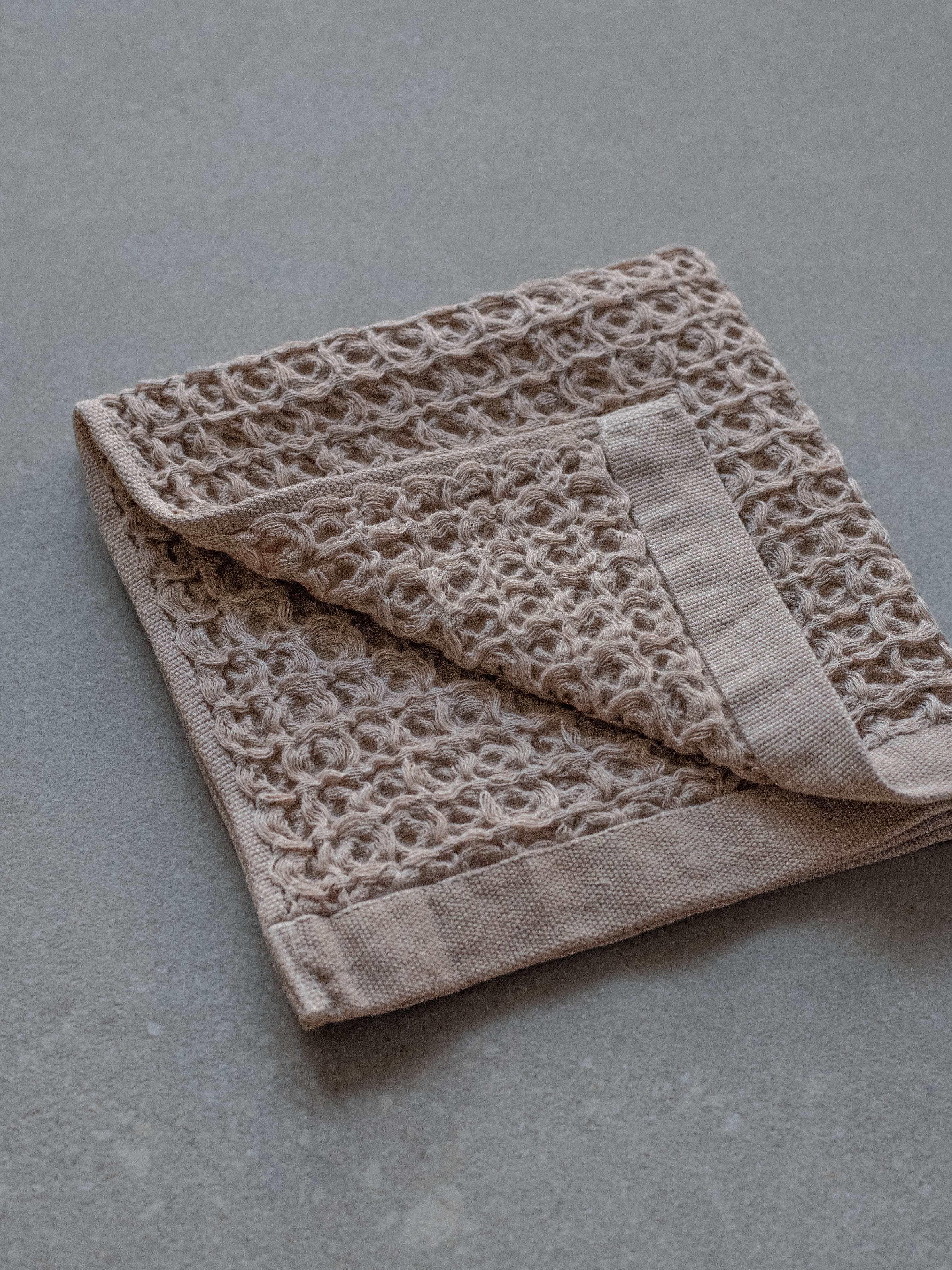 Brera Face Towel - Beige