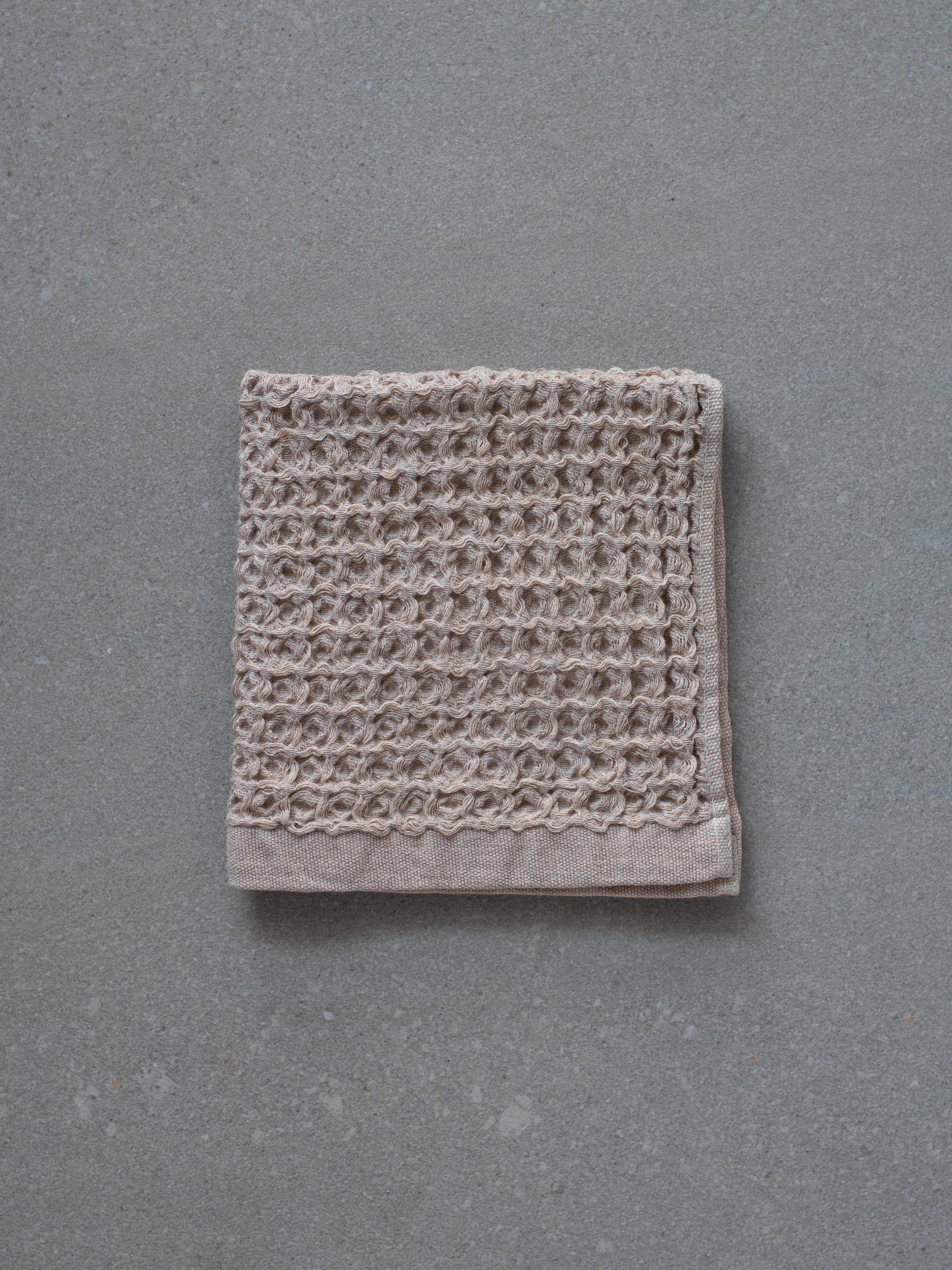 Brera Face Towel - Beige