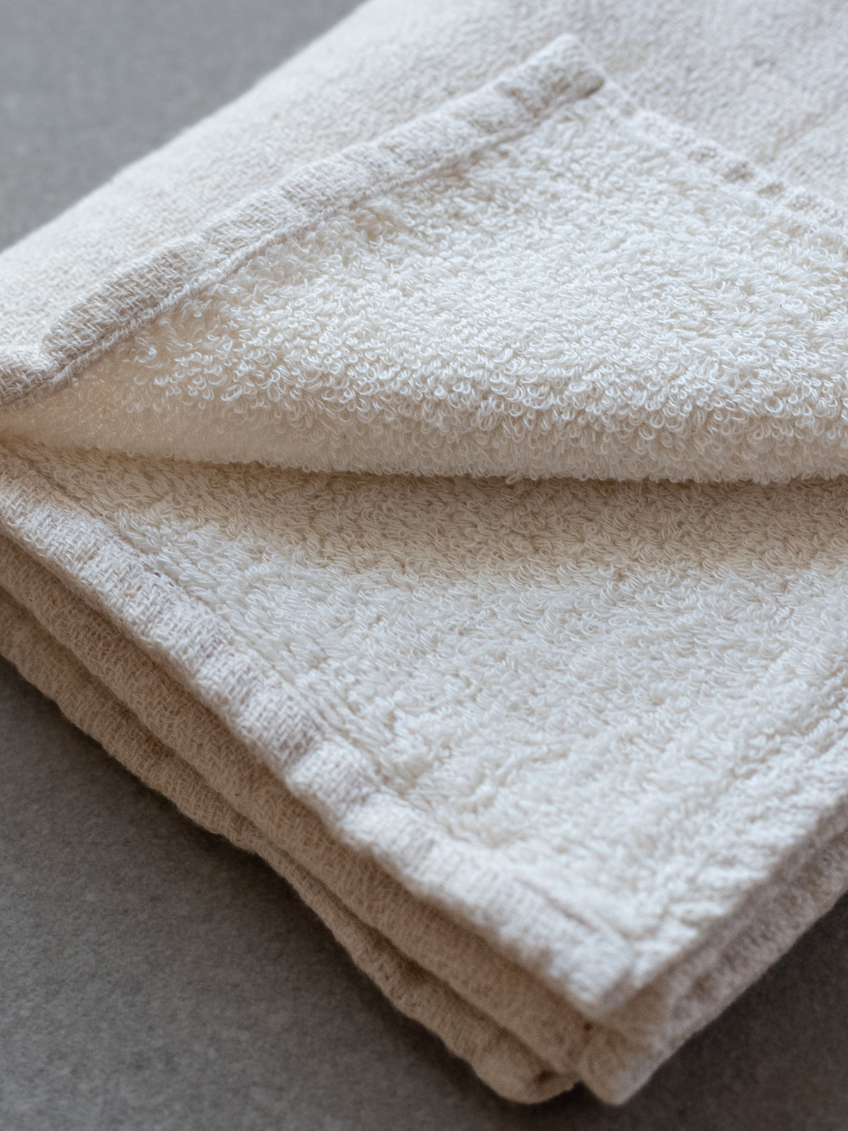 Claire Hand Towel - Almond