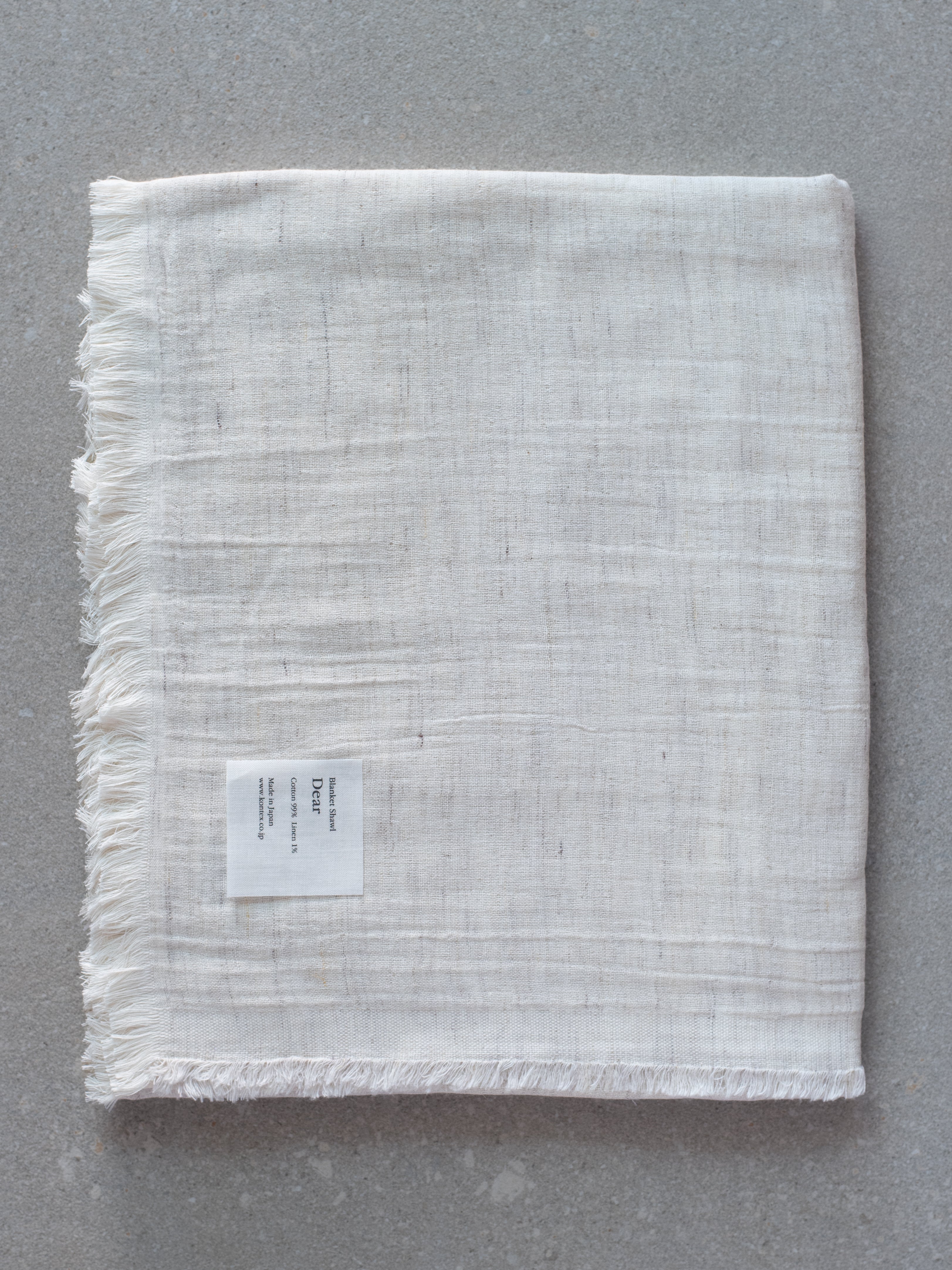 Dear Blanket Shawl - Almond