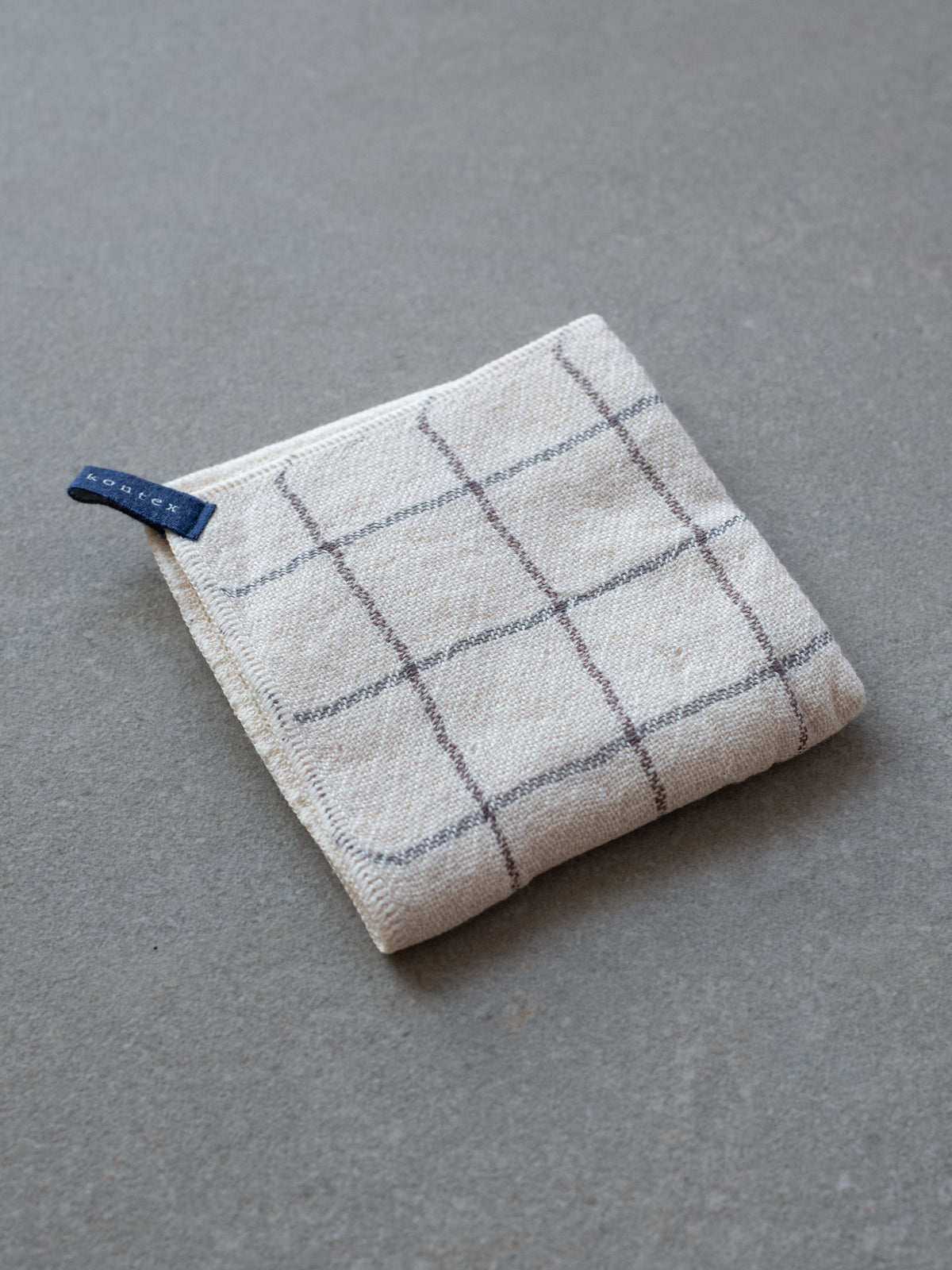 Graph Handkerchief - Earl Grey